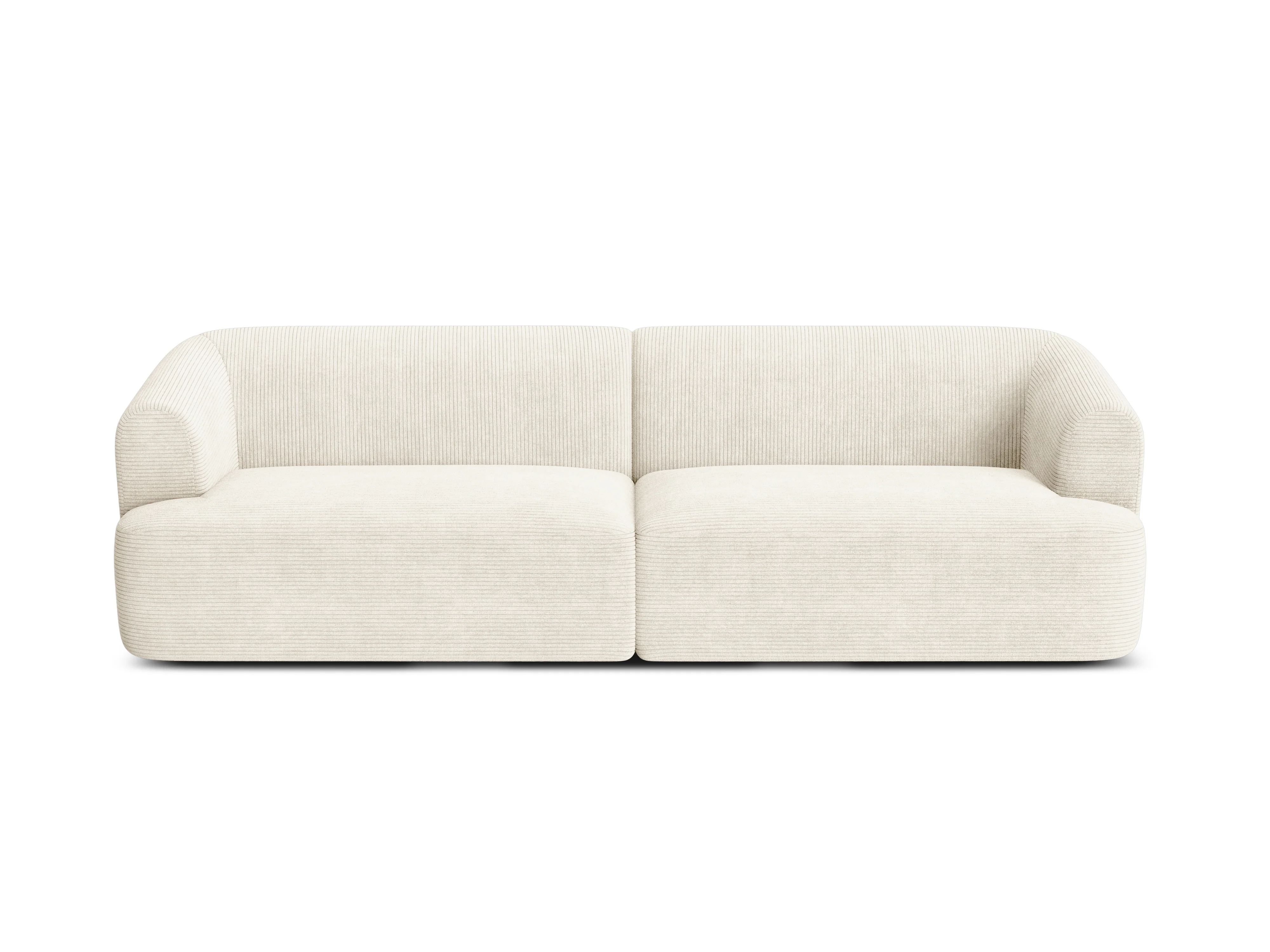 Sofa 4-osobowa CAMPI kremowy sztruks - Image 3