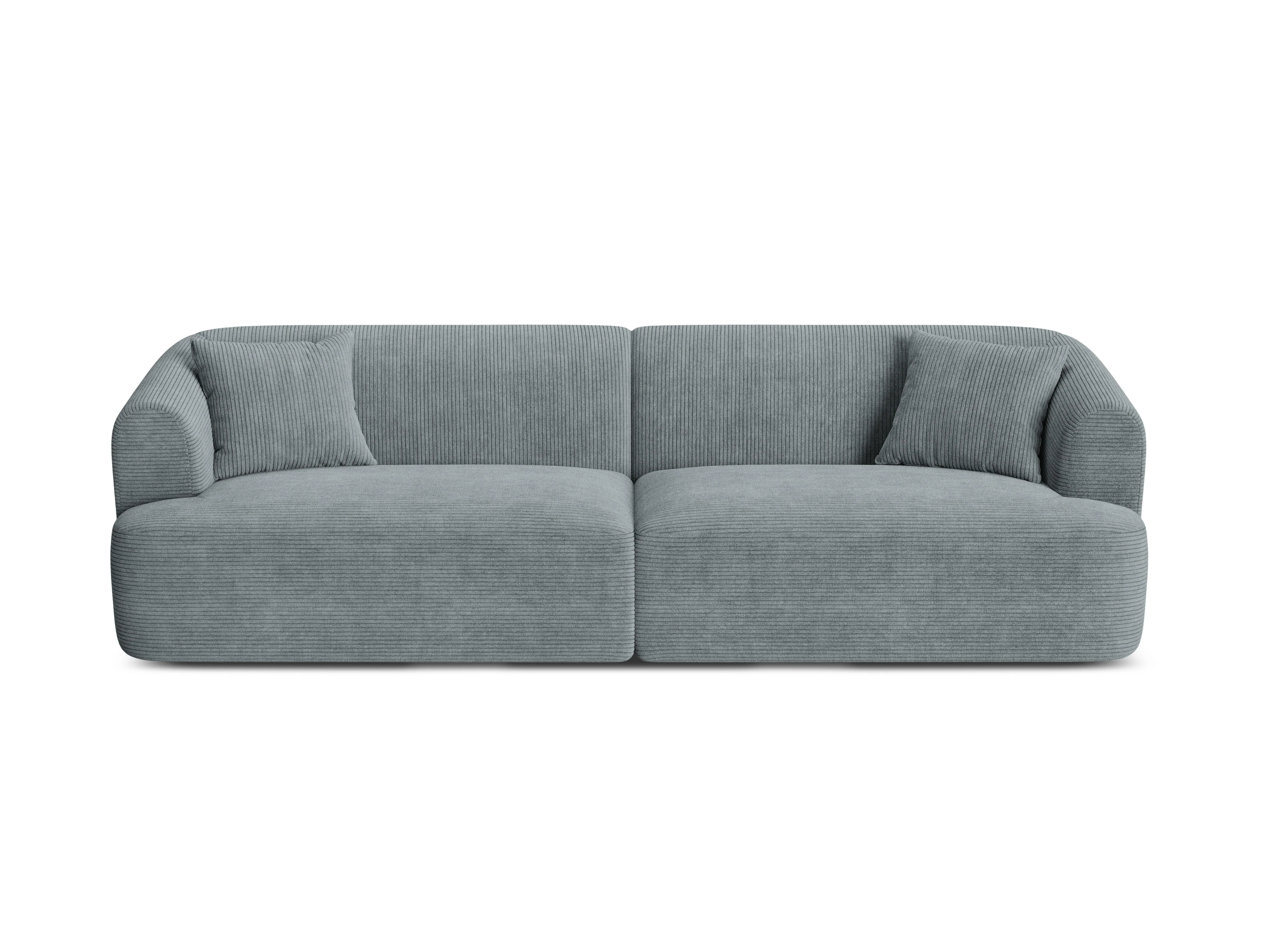 Sofa 4-osobowa CAMPI szary sztruks - Image 3