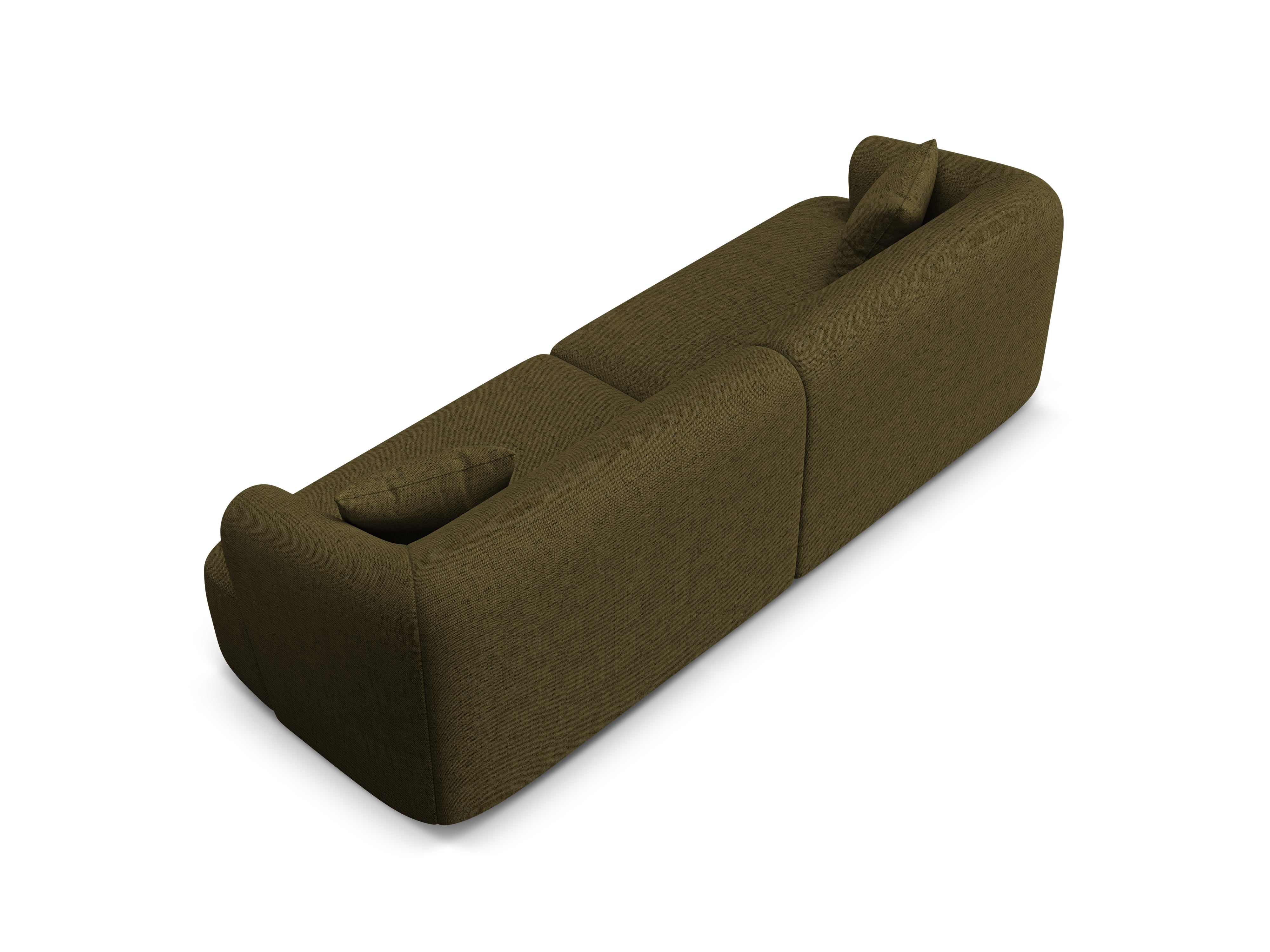 Sofa 4-osobowa CAMPI zielony szenil - Image 5