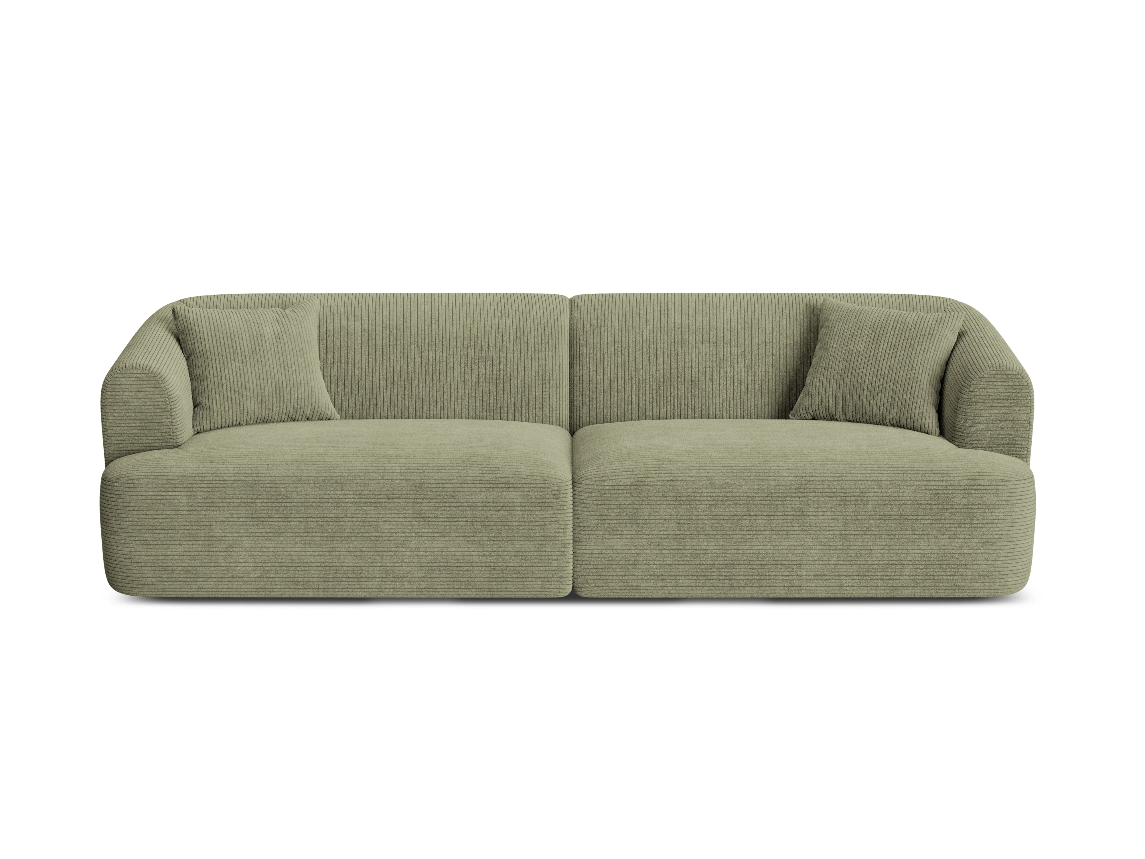 Sofa 4-osobowa CAMPI zielony sztruks - Image 3