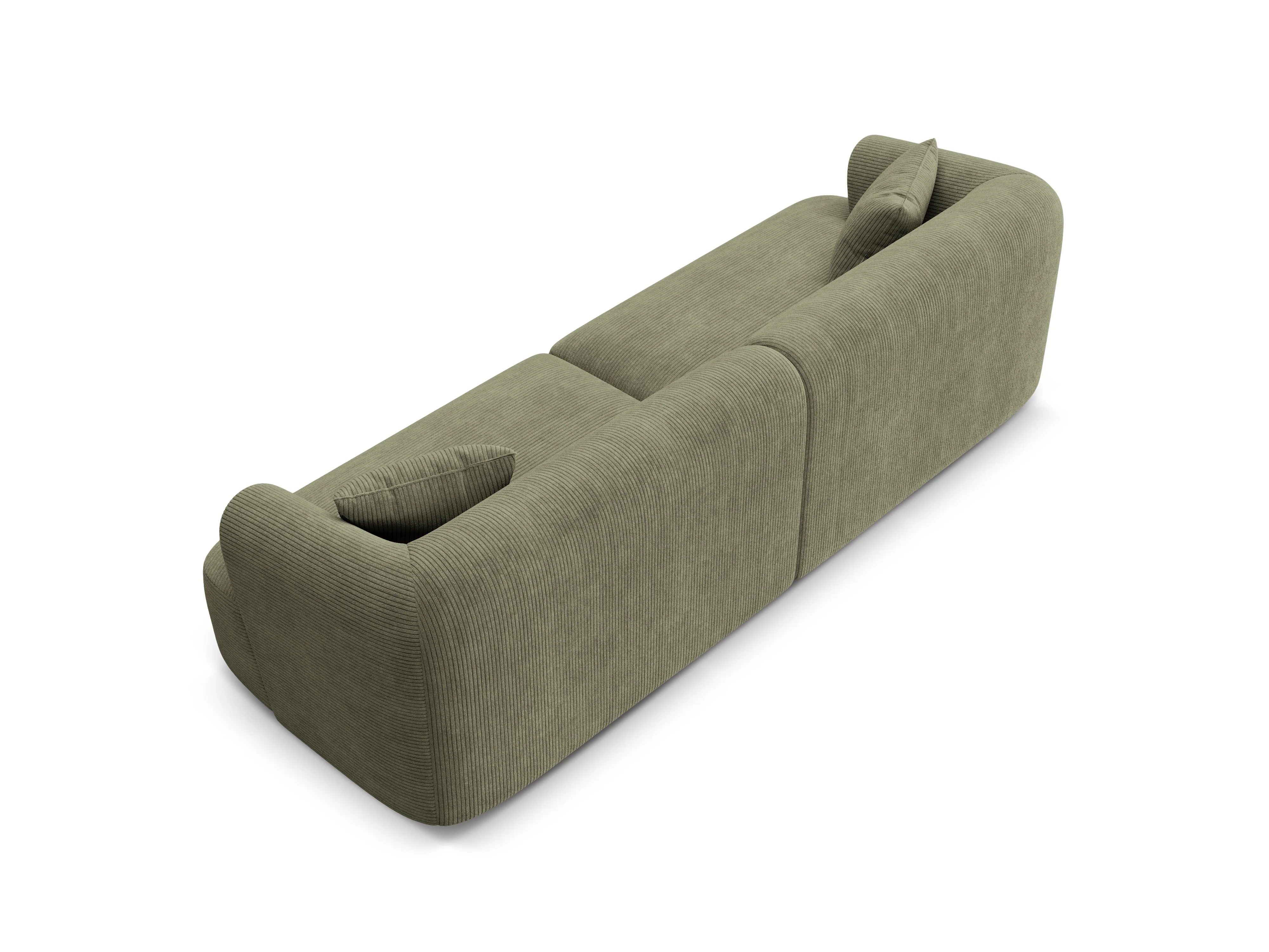 Sofa 4-osobowa CAMPI zielony sztruks - Image 5