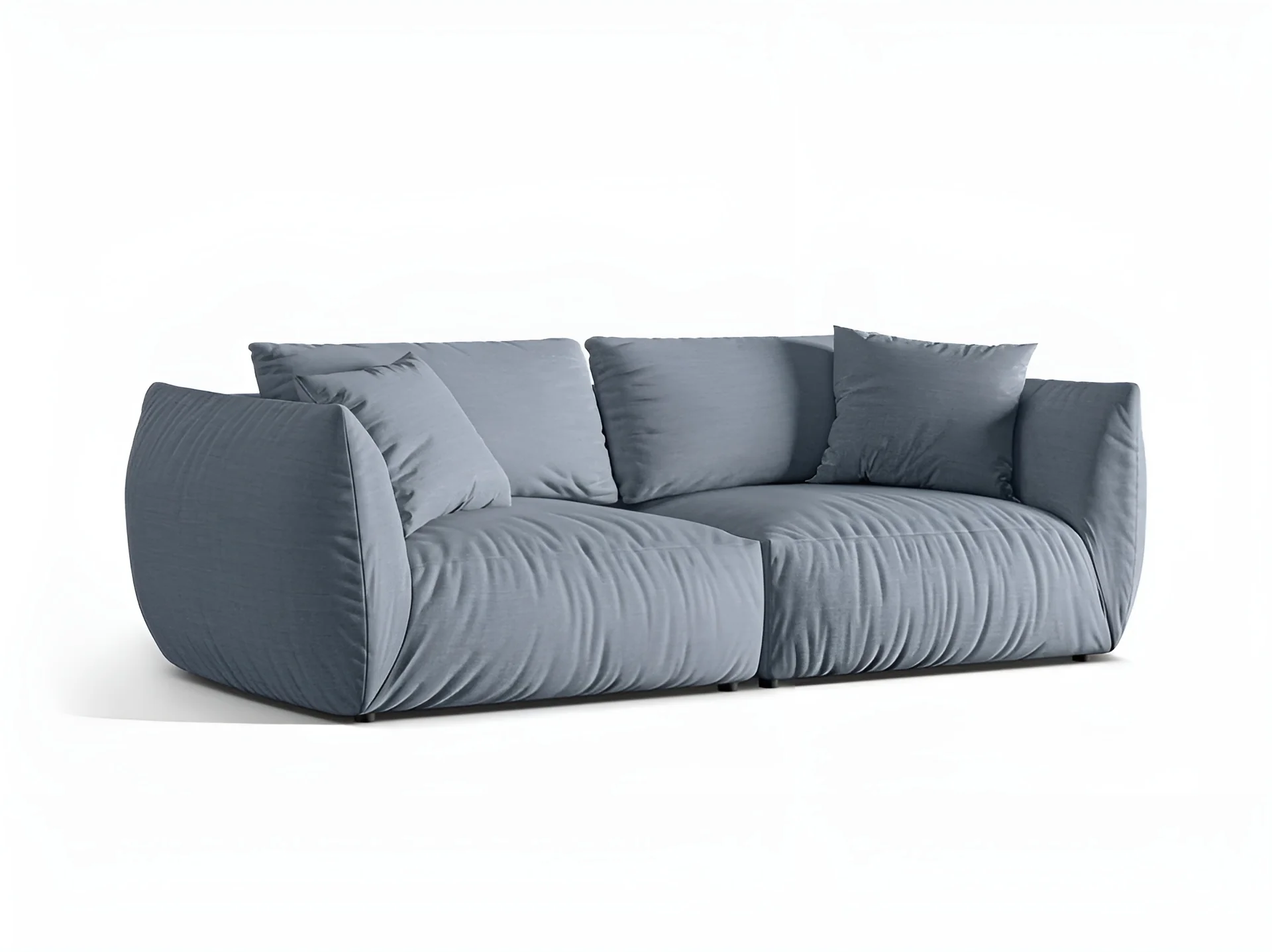 Sofa 4-osobowa CHRIS jasnoniebieski szenil - Image 8