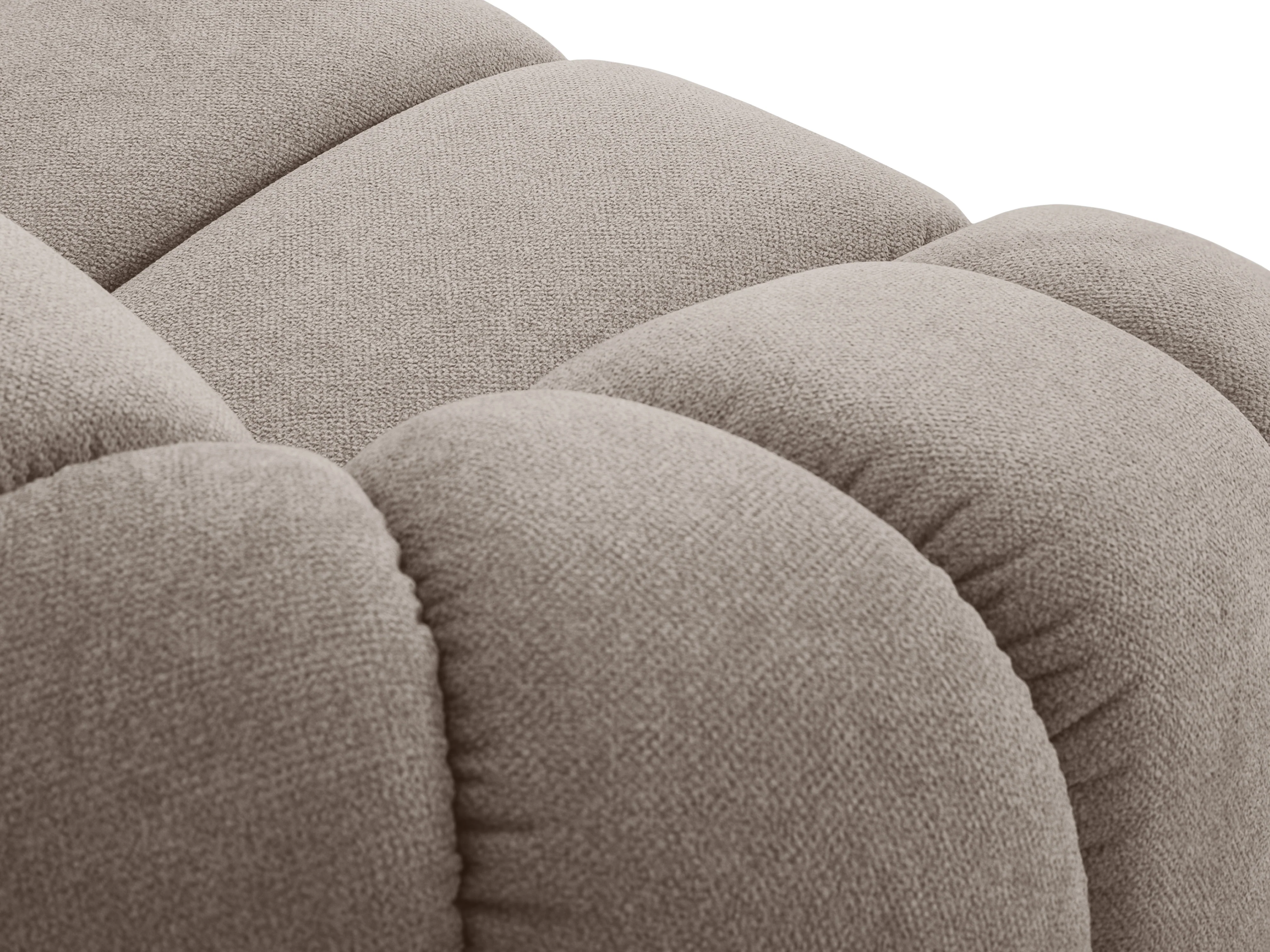 Sofa 4-osobowa DIANA ciemnobeżowy szenil - Image 5