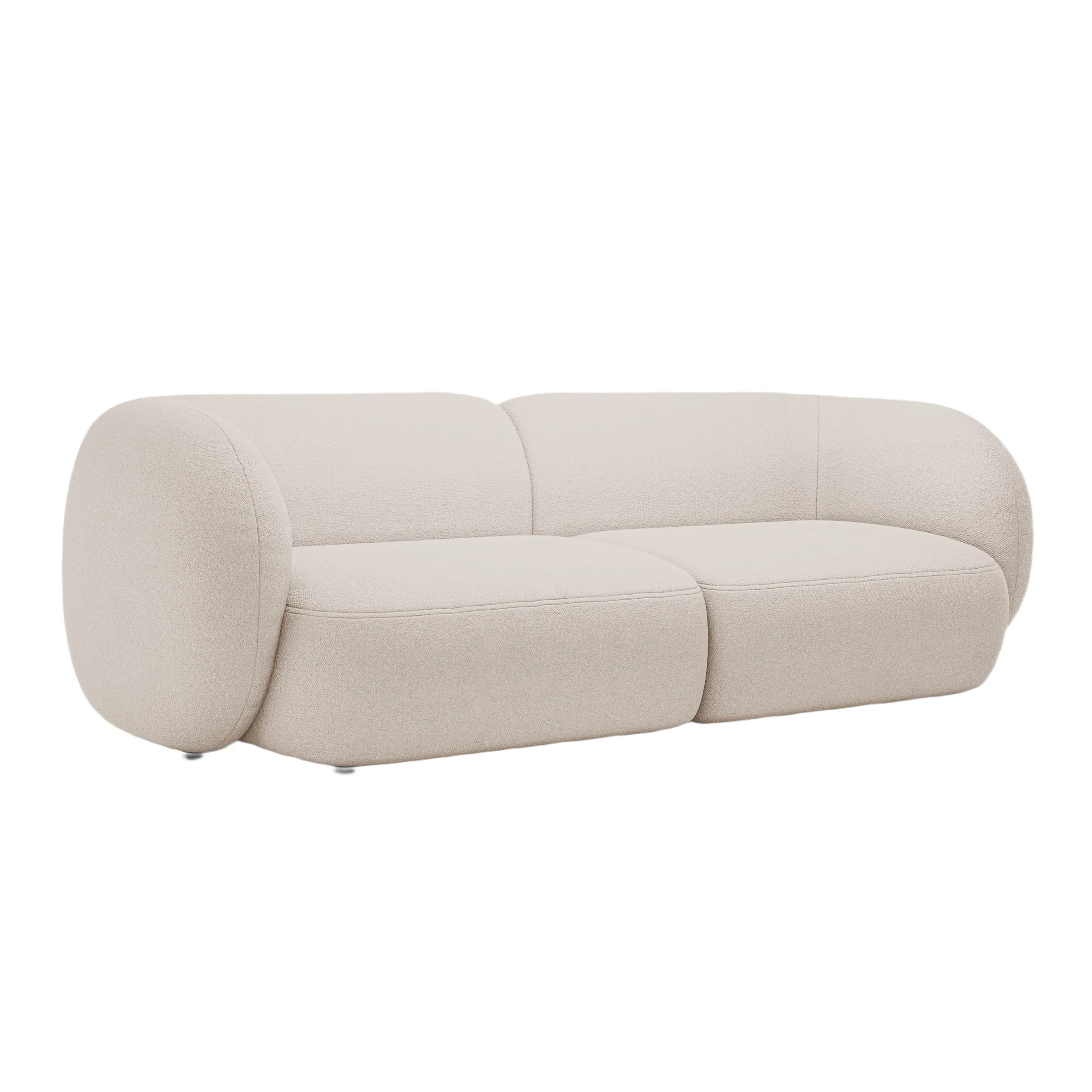 Sofa 4-osobowa KATE beżowy boucle - Image 2