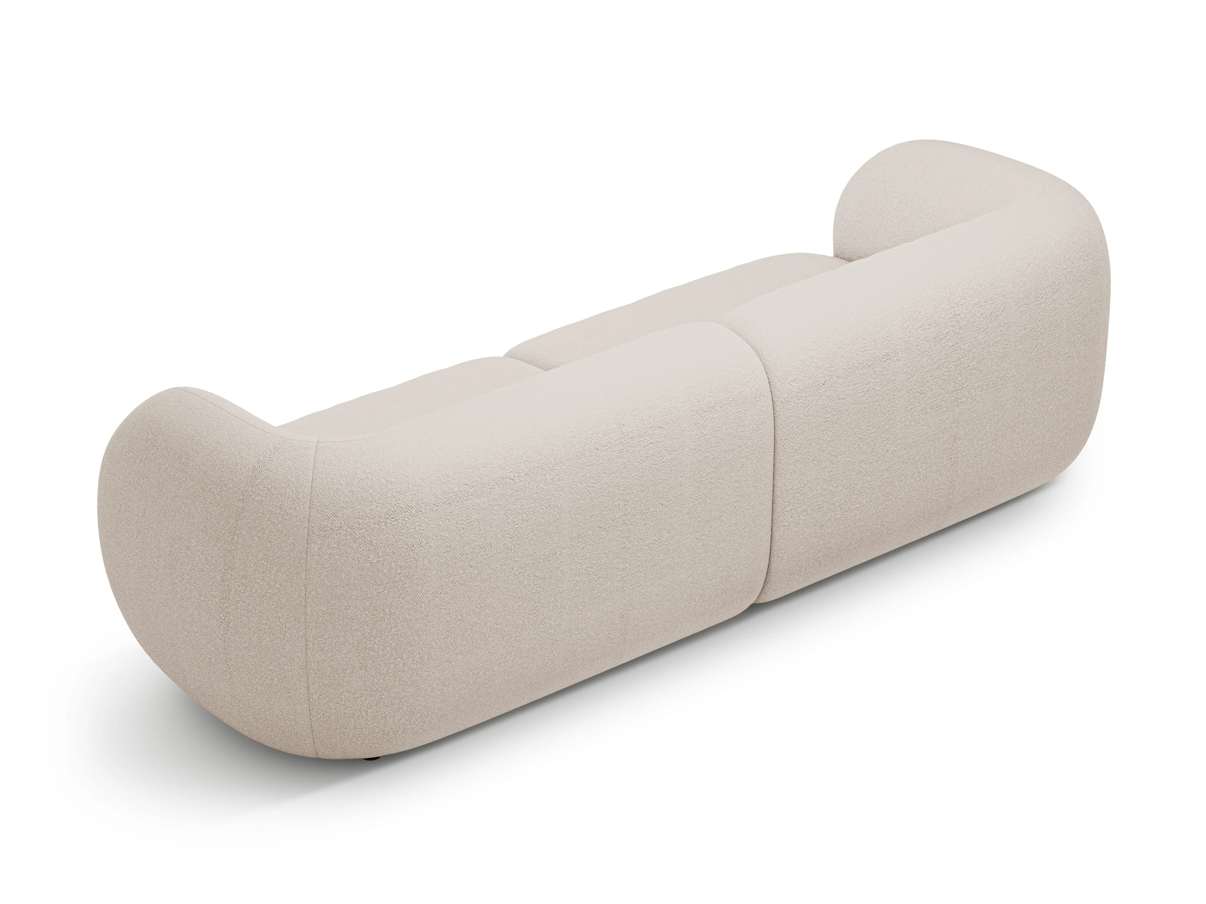 Sofa 4-osobowa KATE beżowy boucle - Image 3