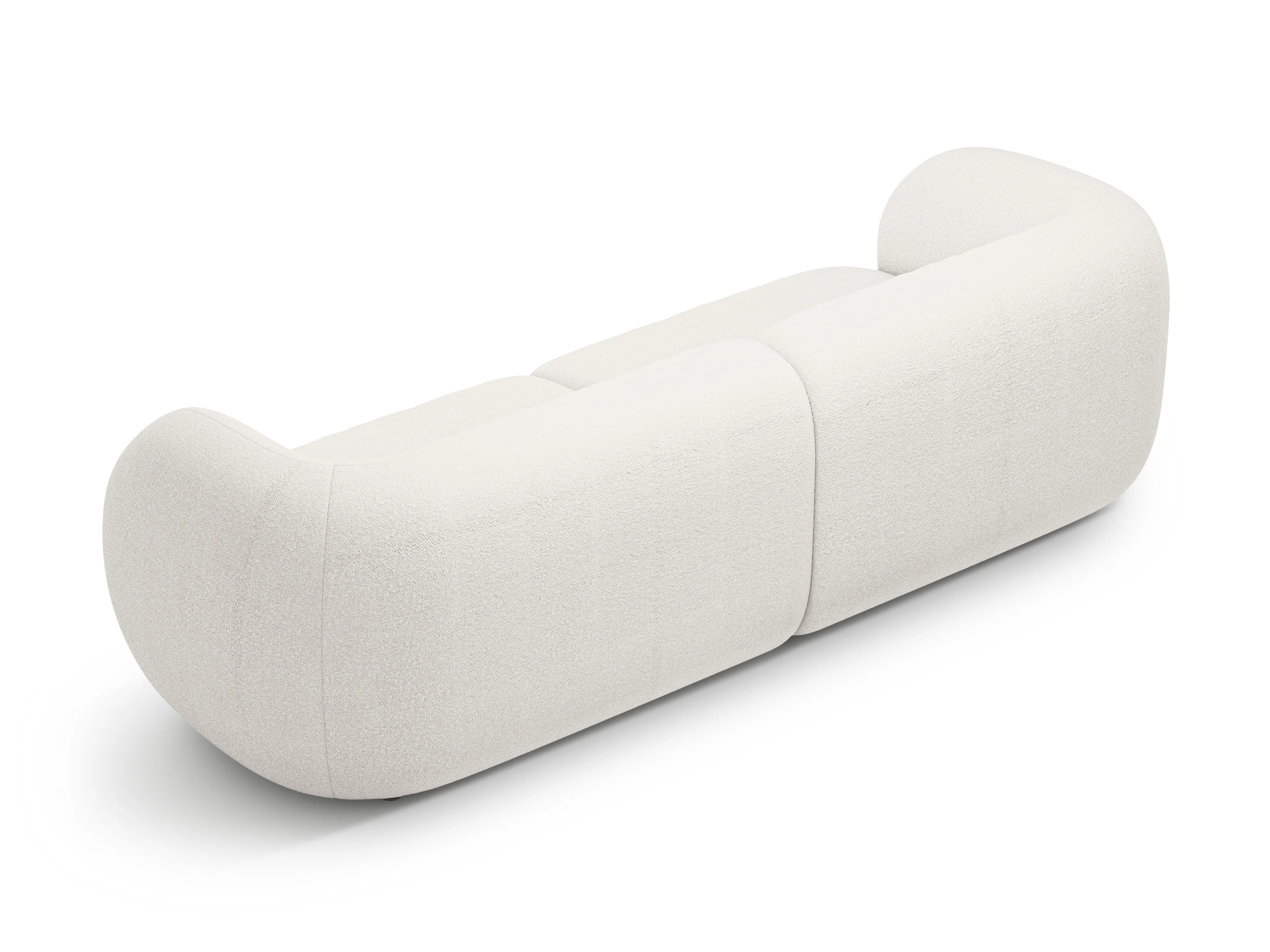 Sofa 4-osobowa KATE biały boucle - Image 3