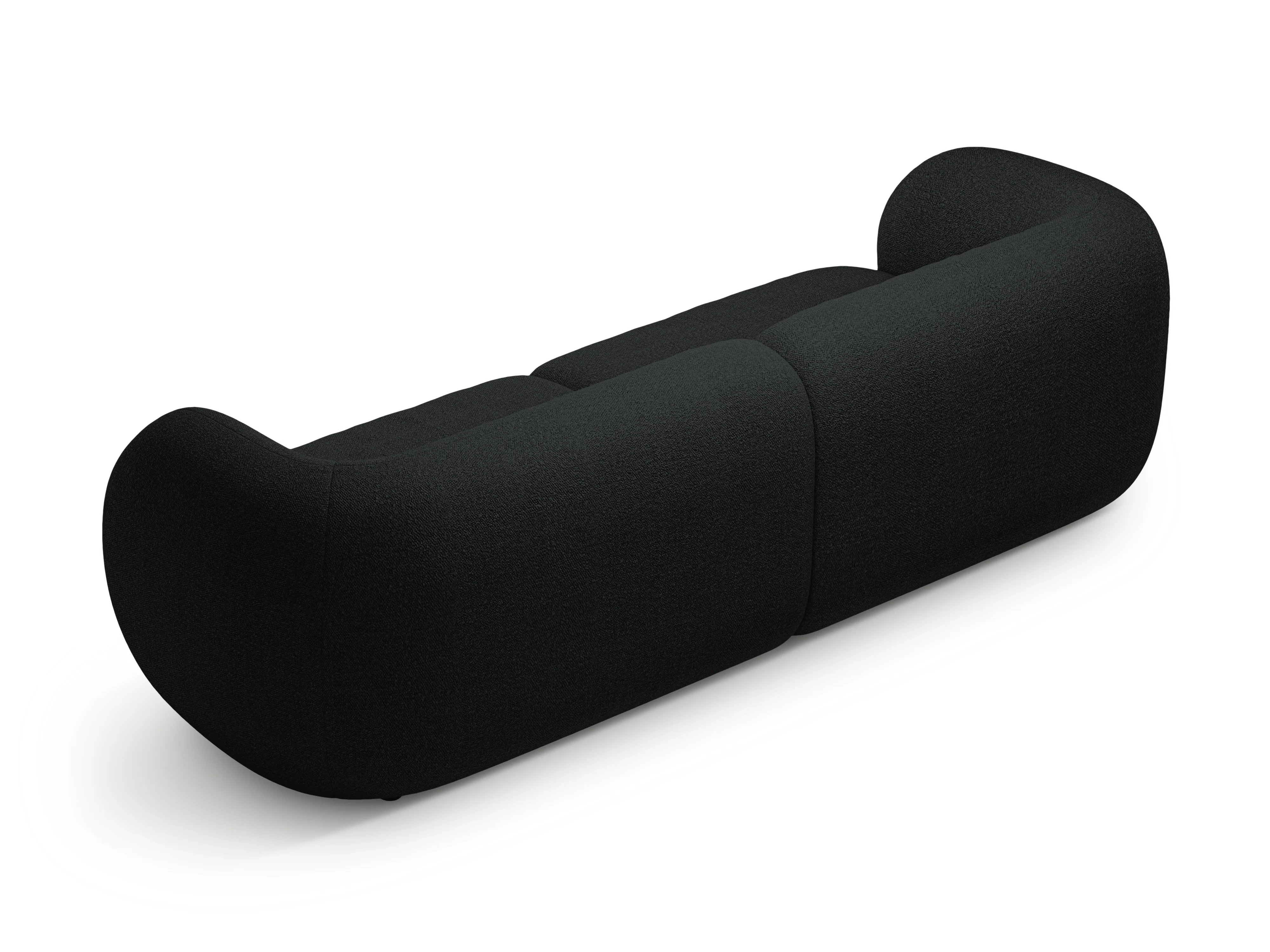 Sofa 4-osobowa KATE czarny boucle - Image 3