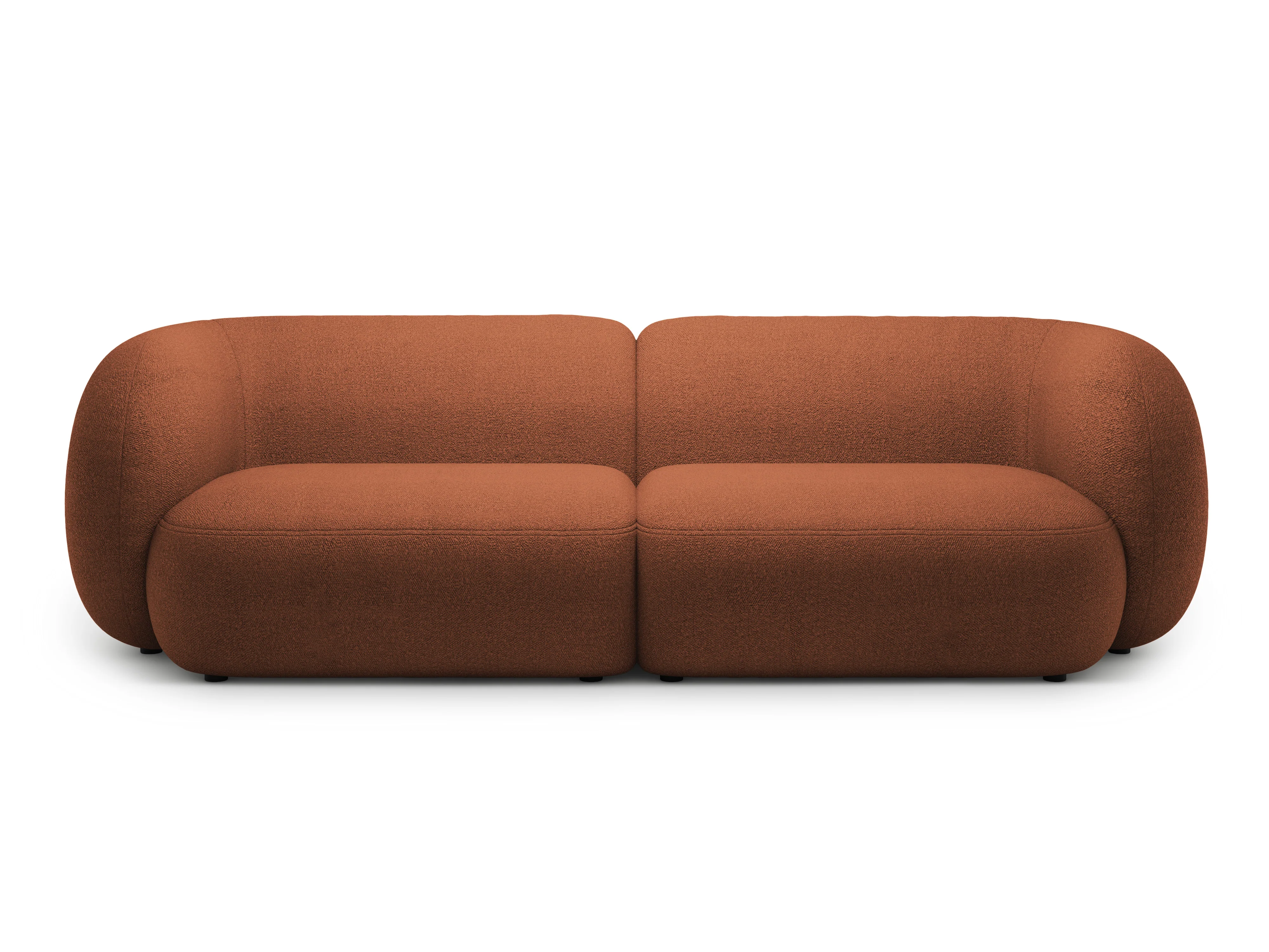 Sofa 4-osobowa KATE terracotta boucle
