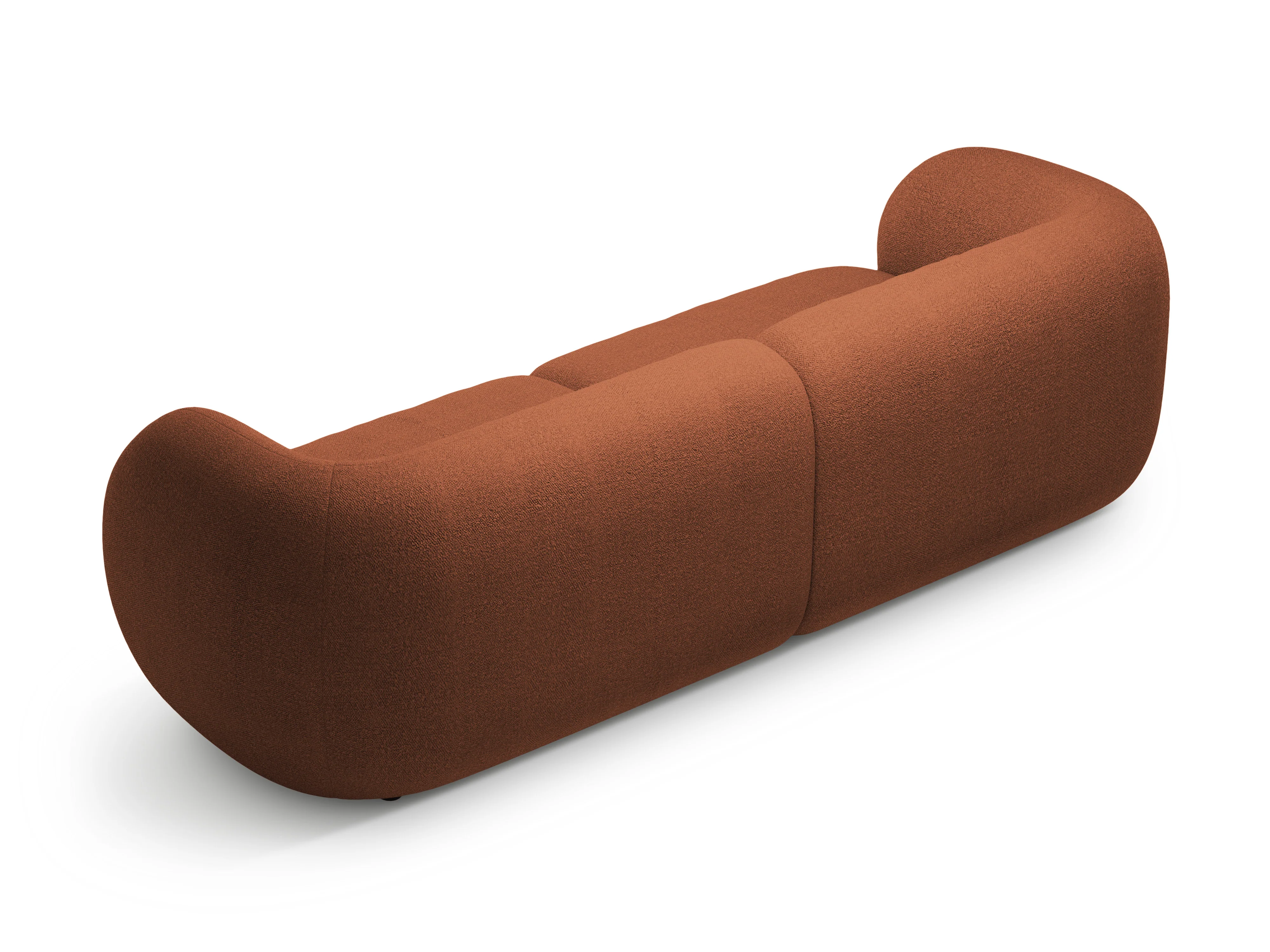 Sofa 4-osobowa KATE terracotta boucle - Image 3