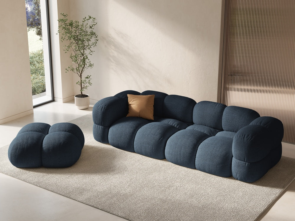 Sofa 4-osobowa LORETTO niebieski - Image 2