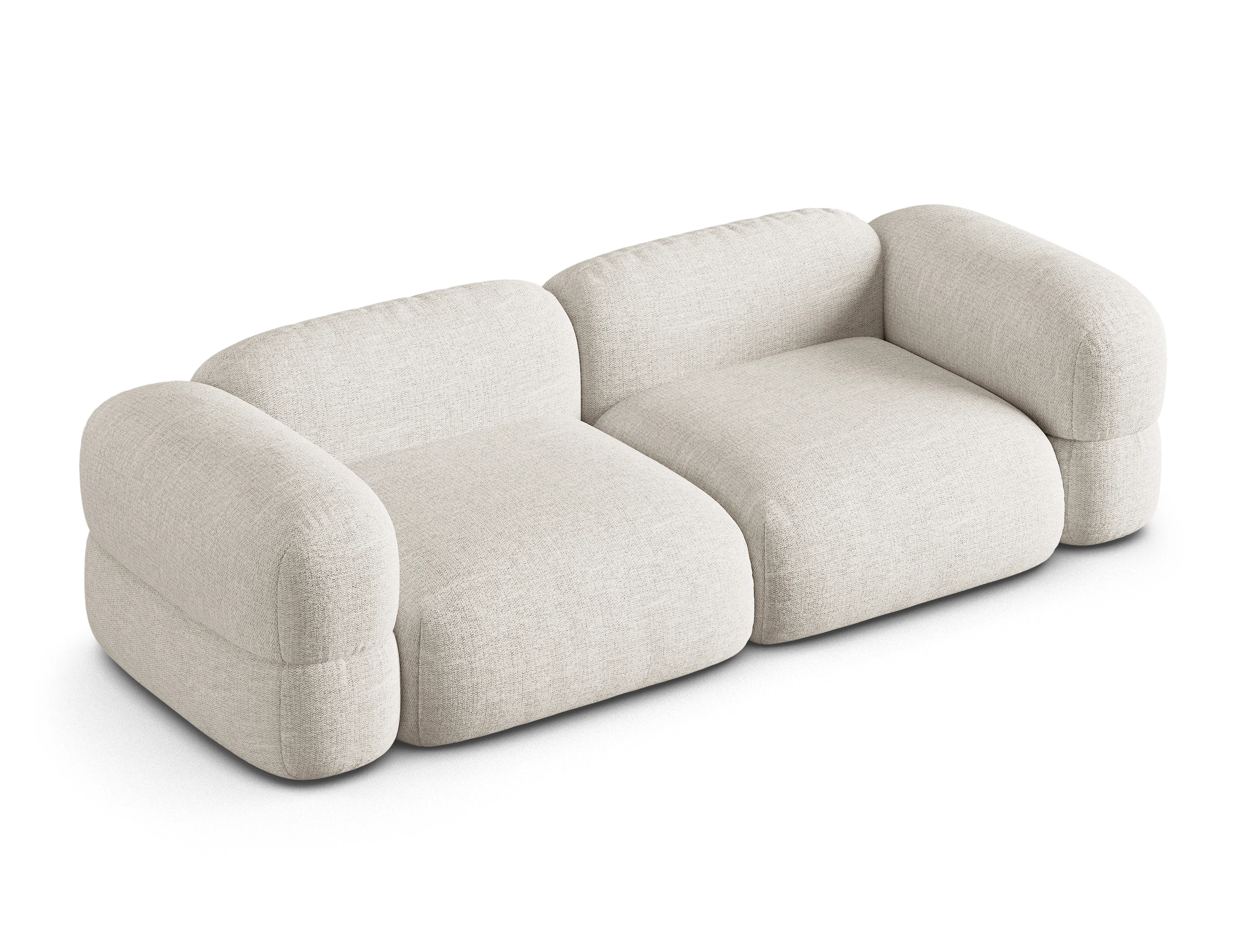 Sofa 4-osobowa ROGER beżowy szenil - Image 4