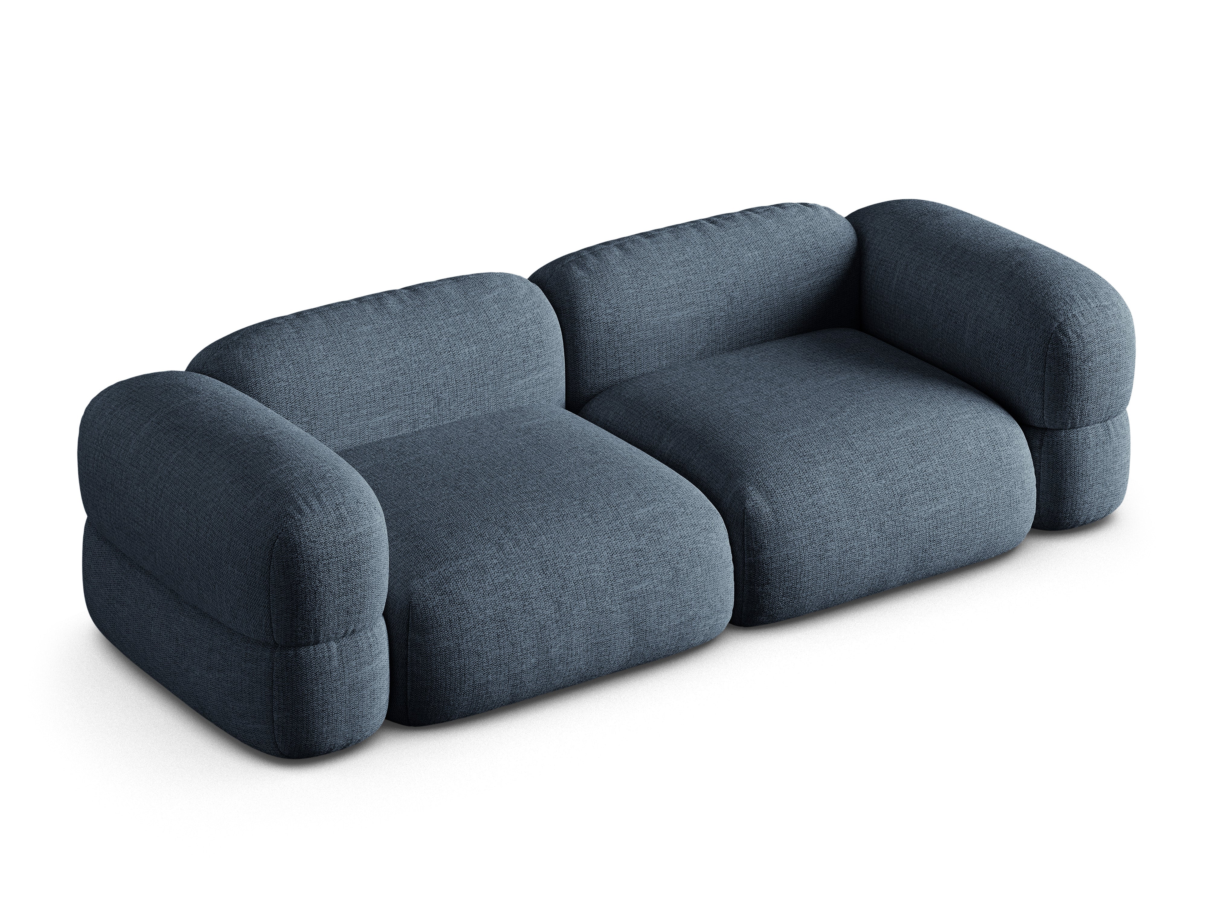 Sofa 4-osobowa ROGER ciemnoniebieski szenil - Image 4