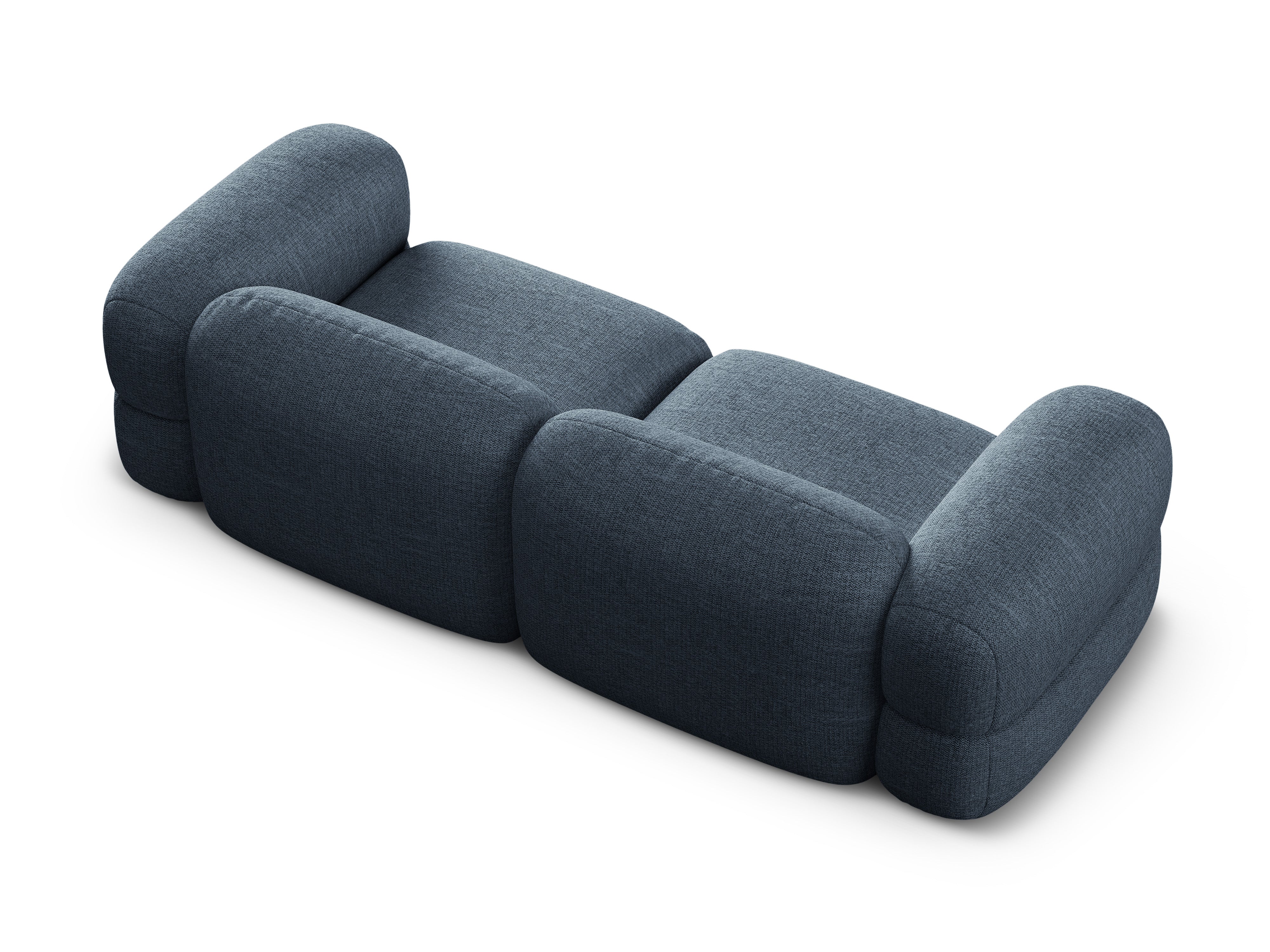 Sofa 4-osobowa ROGER ciemnoniebieski szenil - Image 5