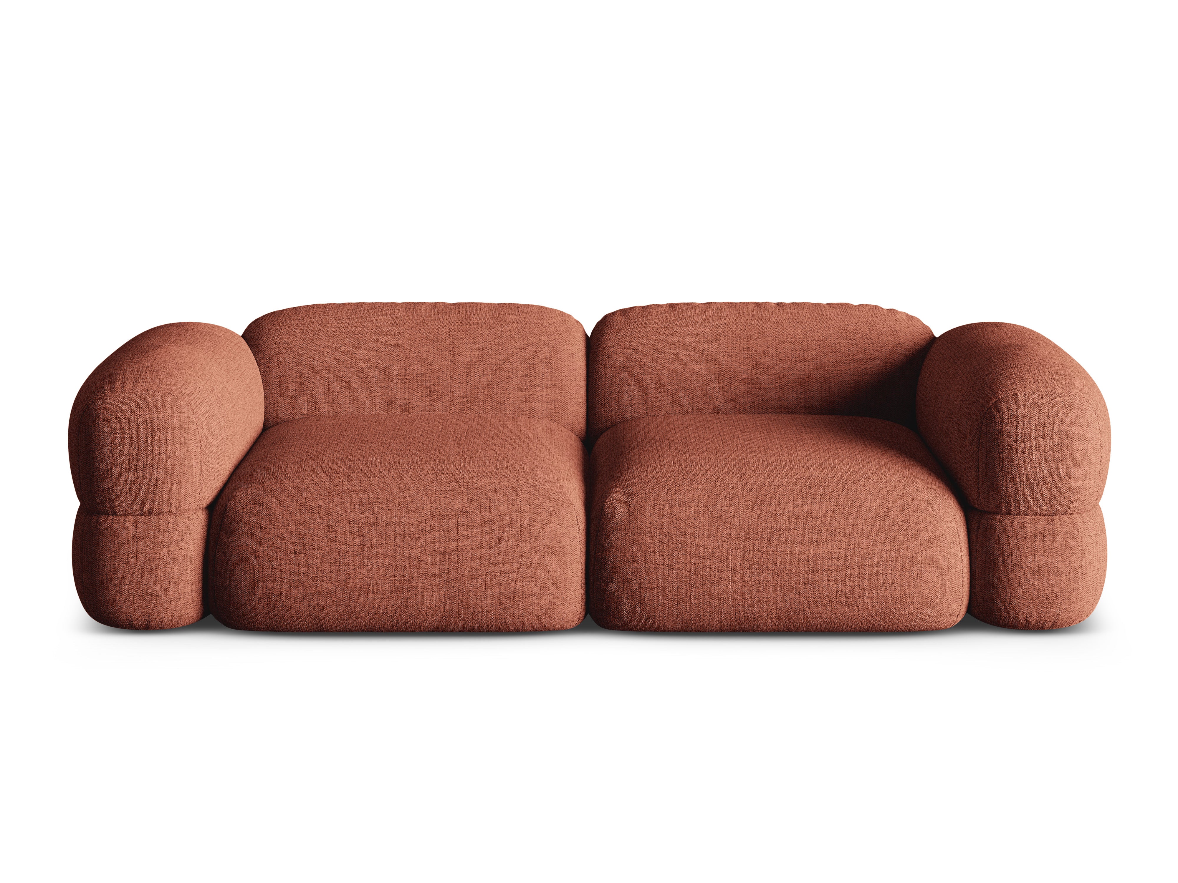 Sofa 4-osobowa ROGER koralowy szenil - Image 3