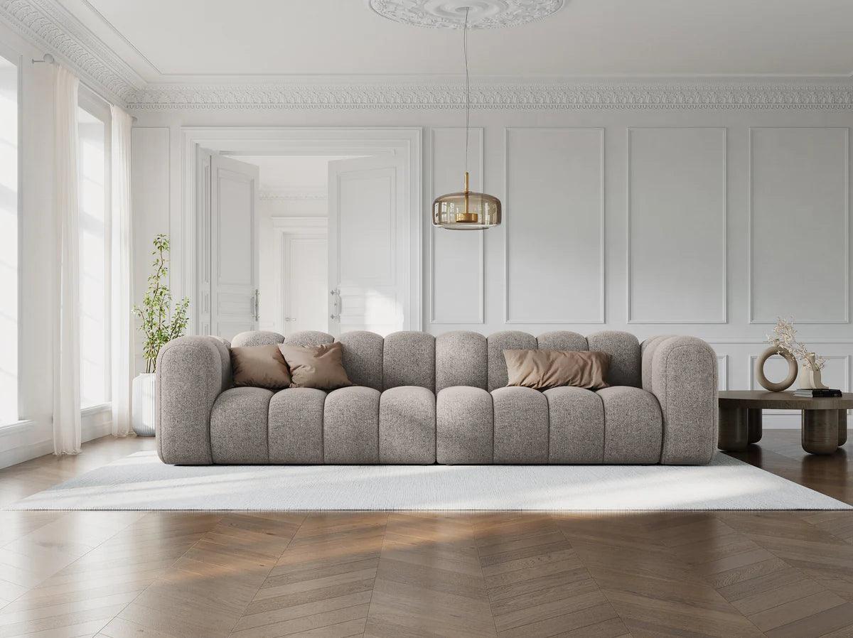 Sofa 4-osobowa LUPINE beżowy szenil - Image 2