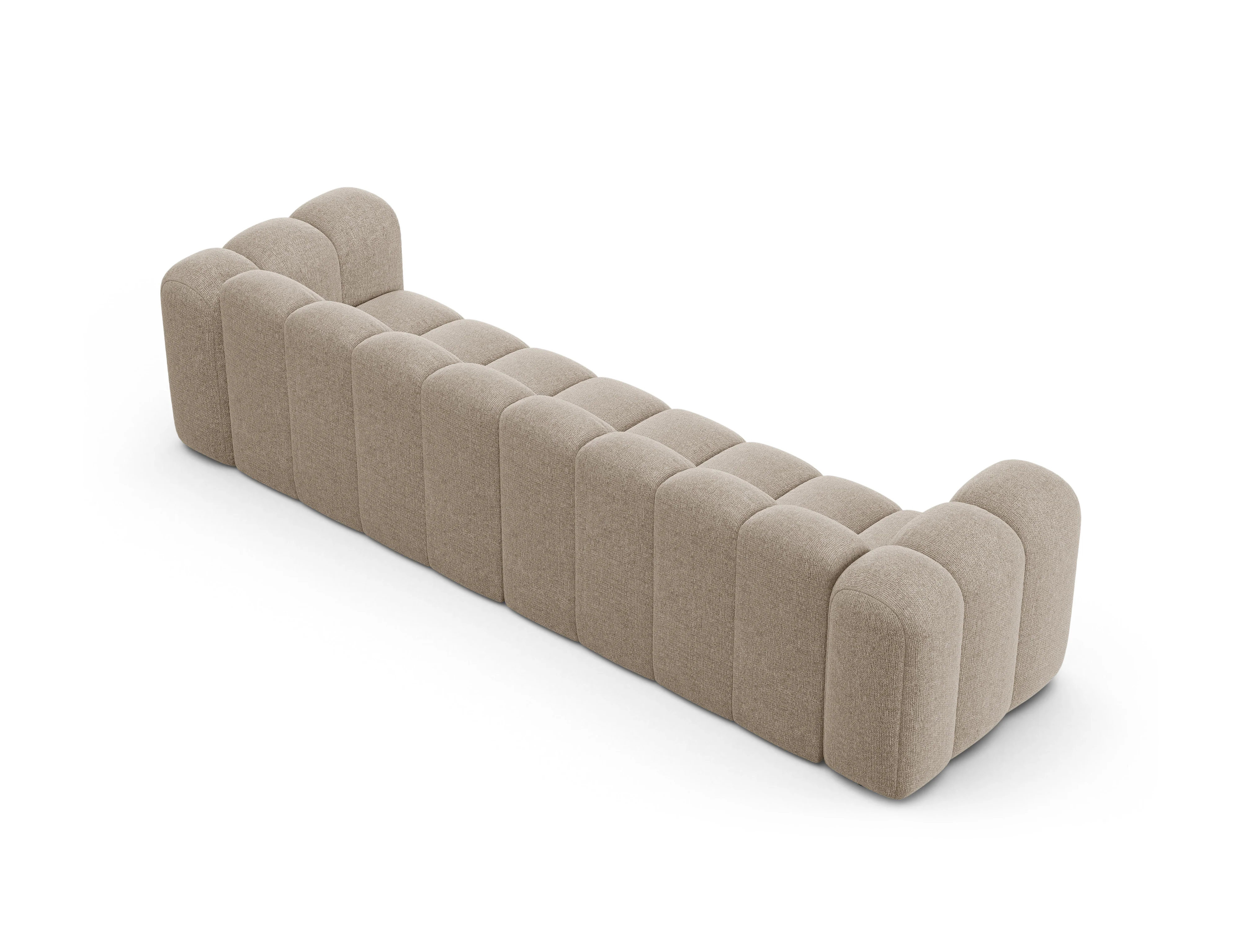 Sofa 4-osobowa LUPINE beżowy szenil - Image 4