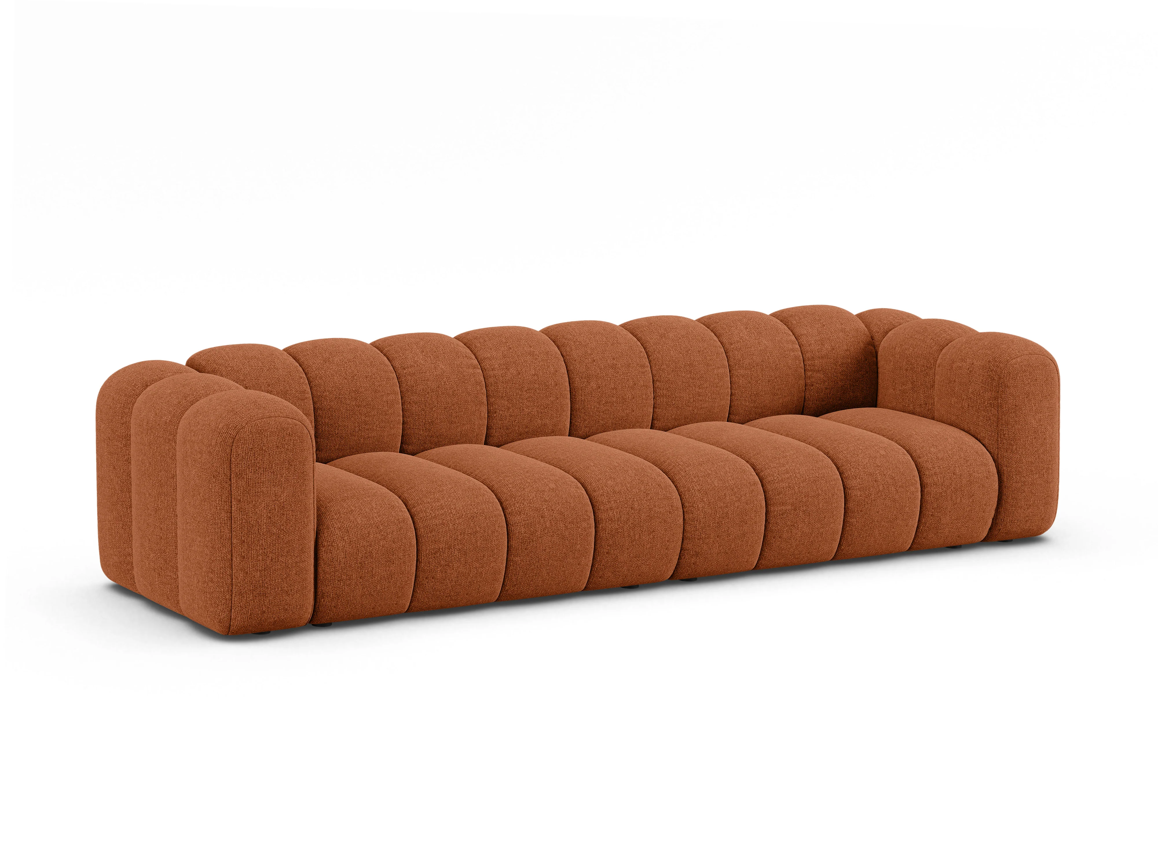 Sofa 4-osobowa LUPINE ceglany szenil