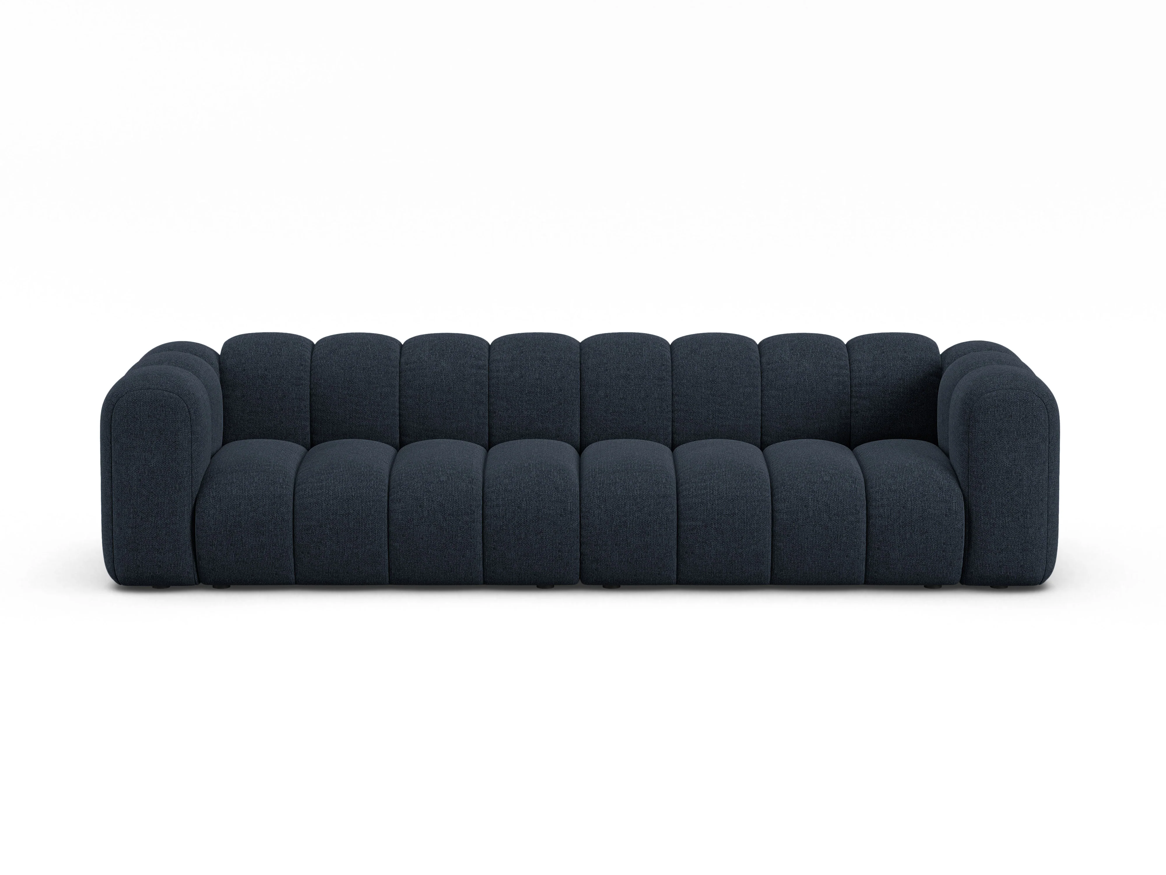 Sofa 4-osobowa LUPINE granatowy szenil - Image 3