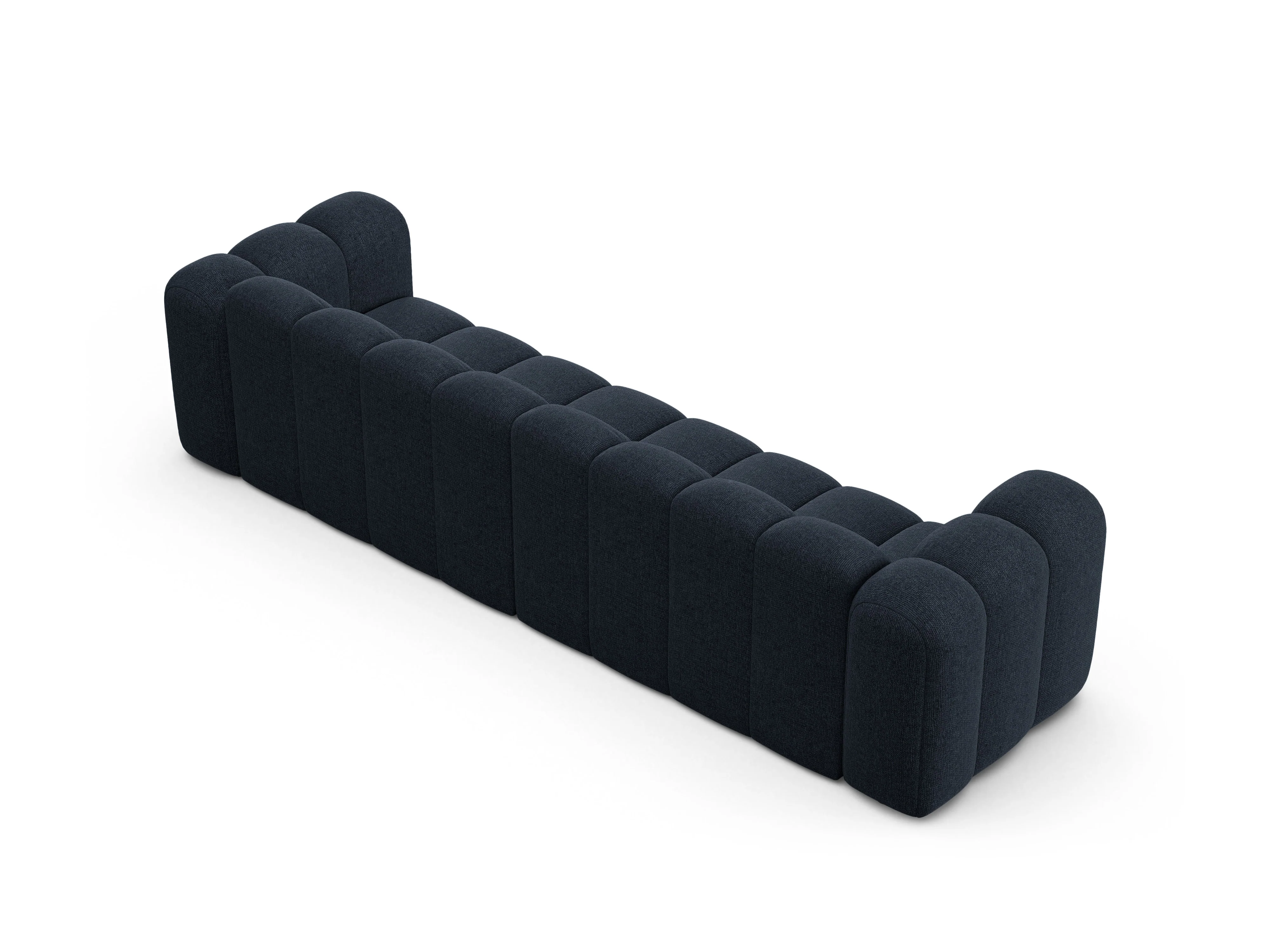Sofa 4-osobowa LUPINE granatowy szenil - Image 4