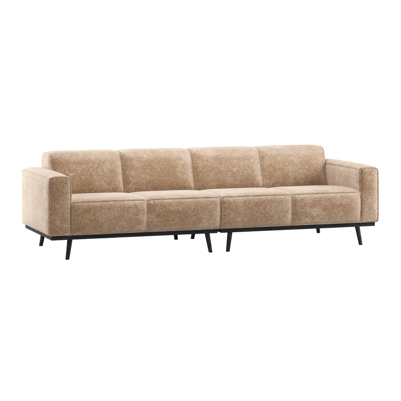 Sofa 4-osobowa STATEMENT brzoskwiniowy szenil