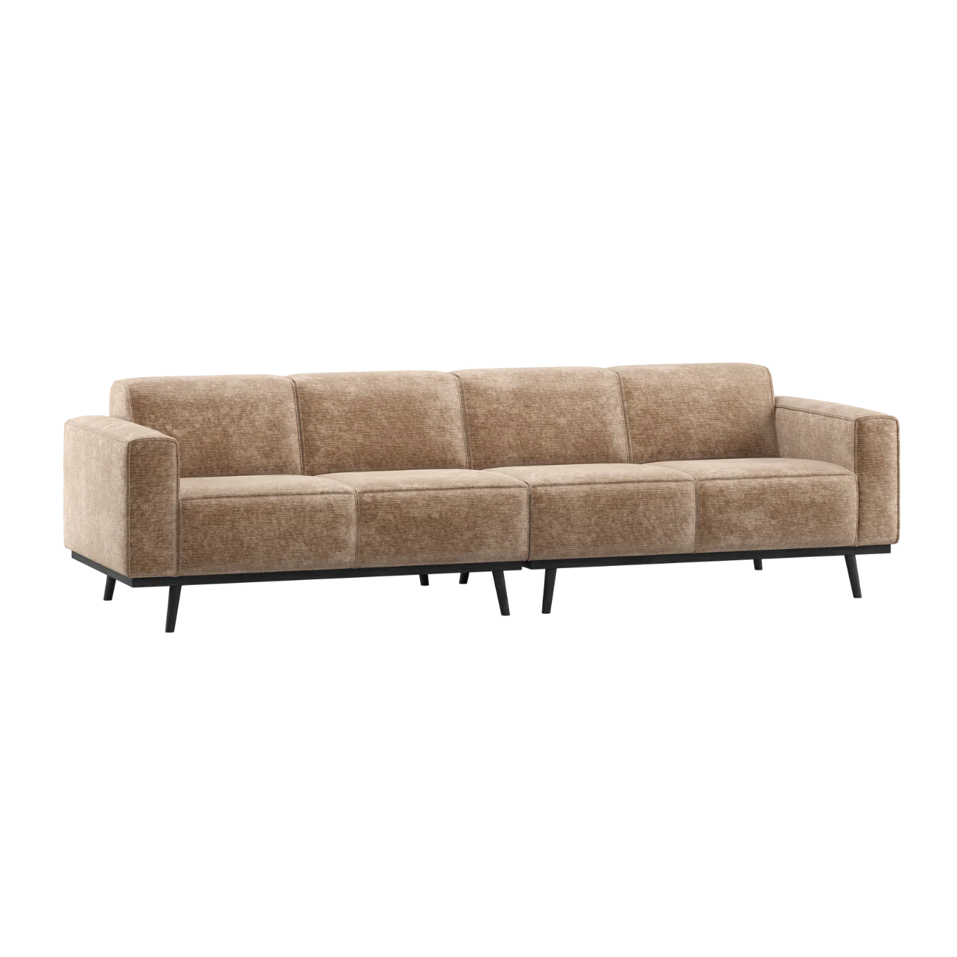 Sofa 4-osobowa STATEMENT ciemnobeżowy szenil