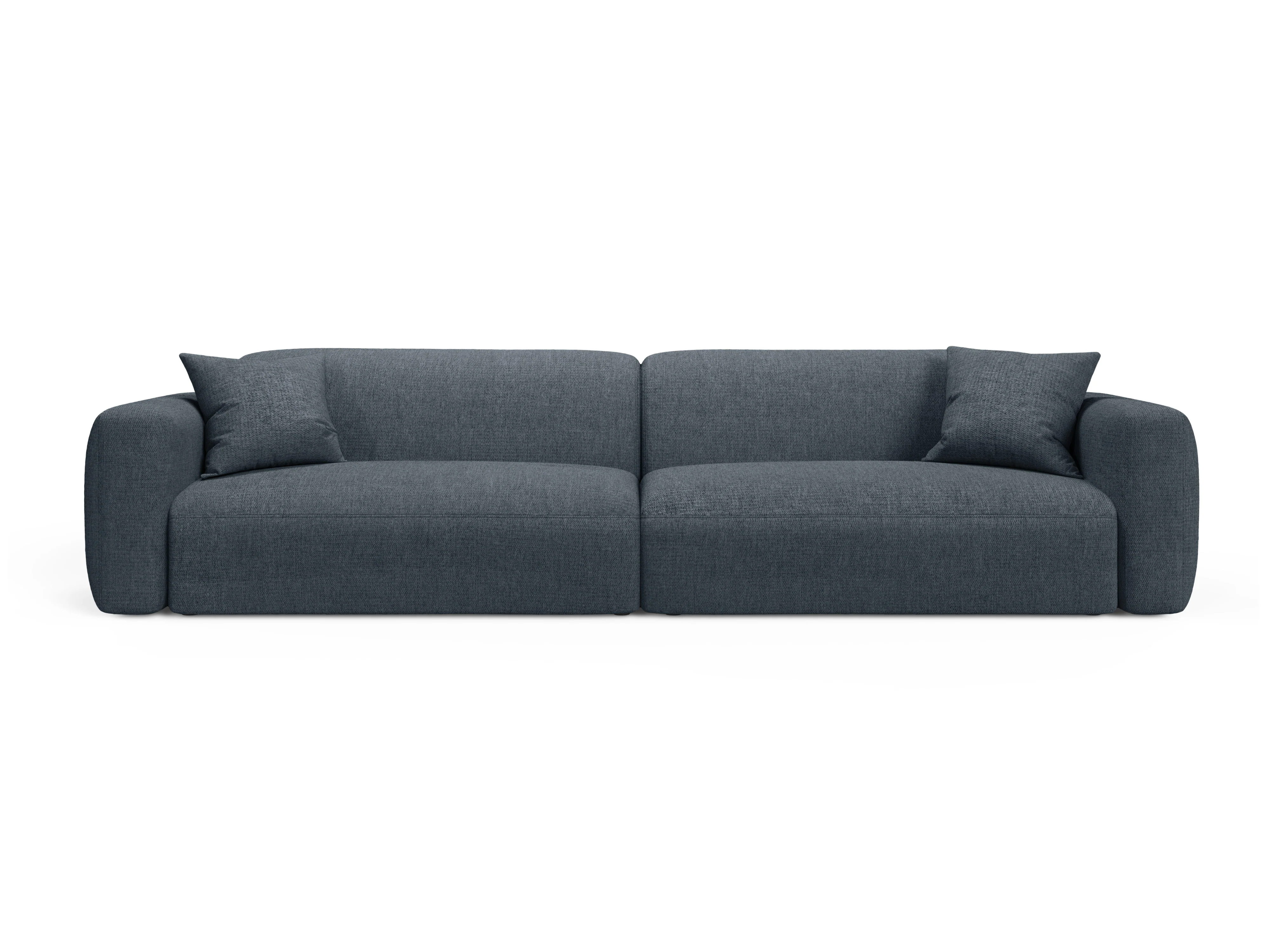 Sofa 4-osobowa STRINO niebieski szenil - Image 2