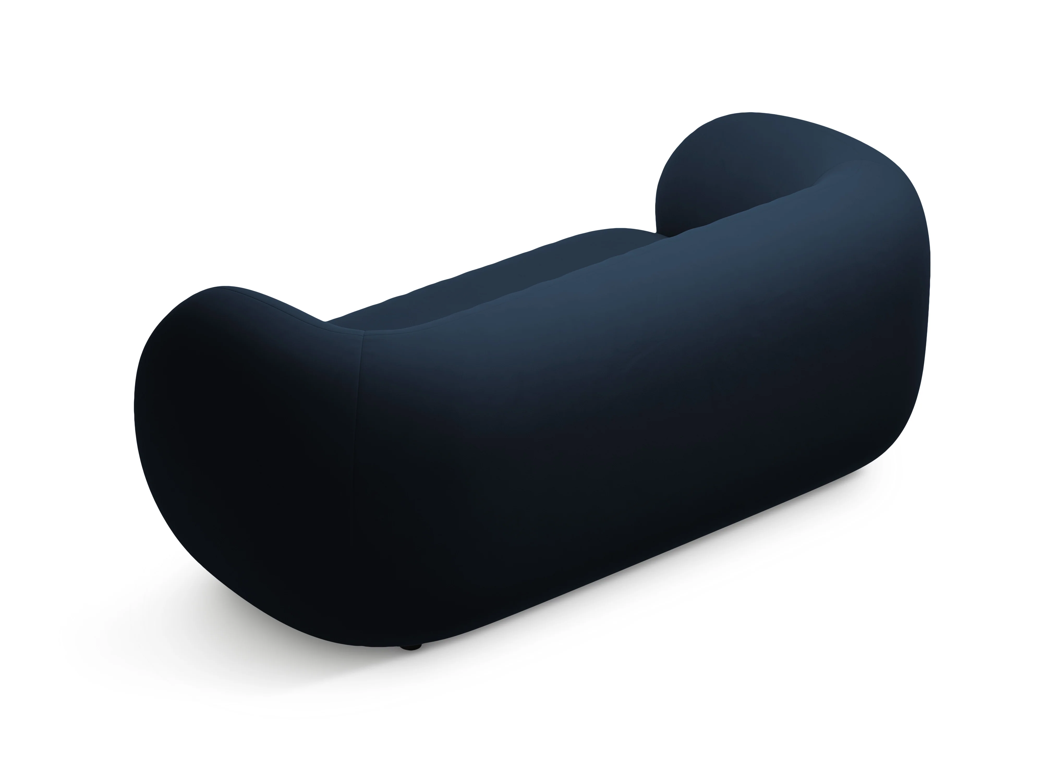 Sofa aksamitna 2-osobowa KATE granat królewski - Image 3