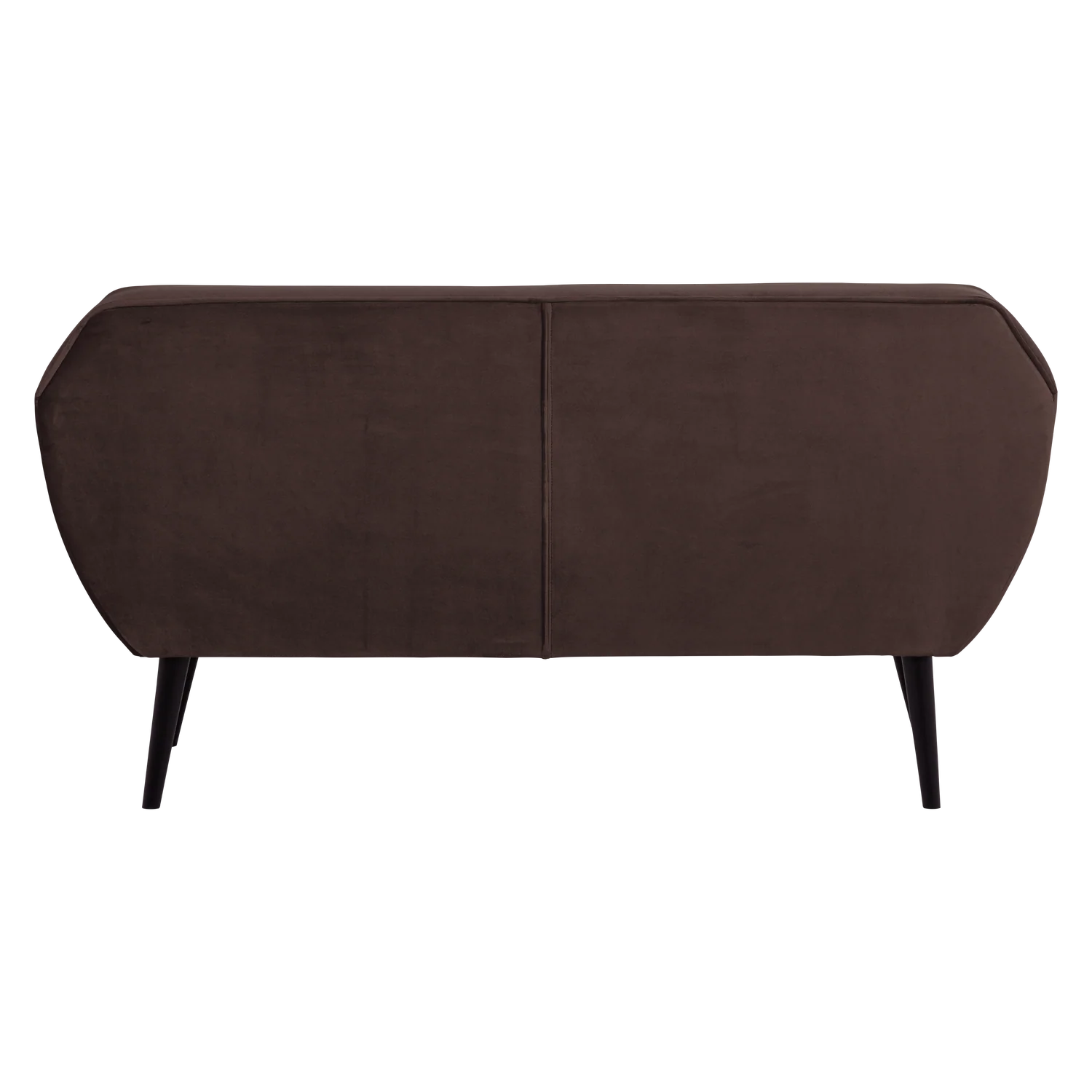 Sofa aksamitna 2-osobowa ROCCO brązowy - Image 4