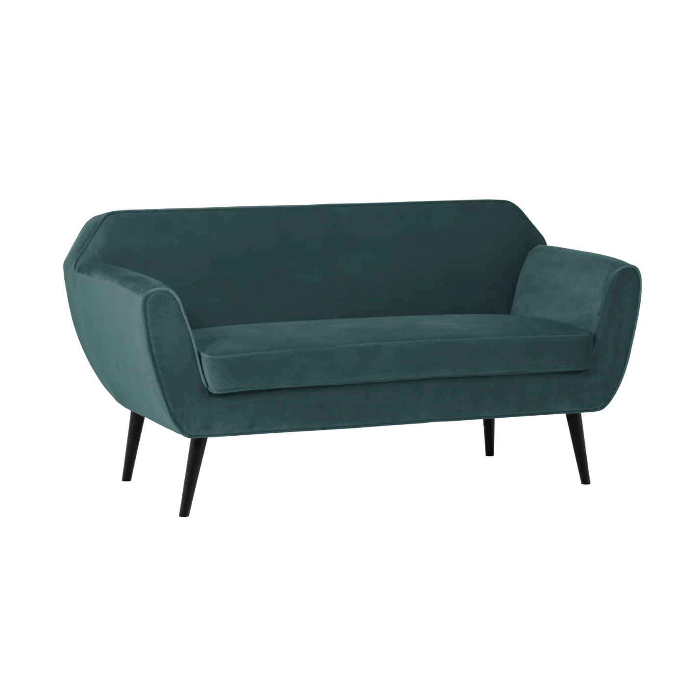 Sofa aksamitna 2-osobowa ROCCO morski