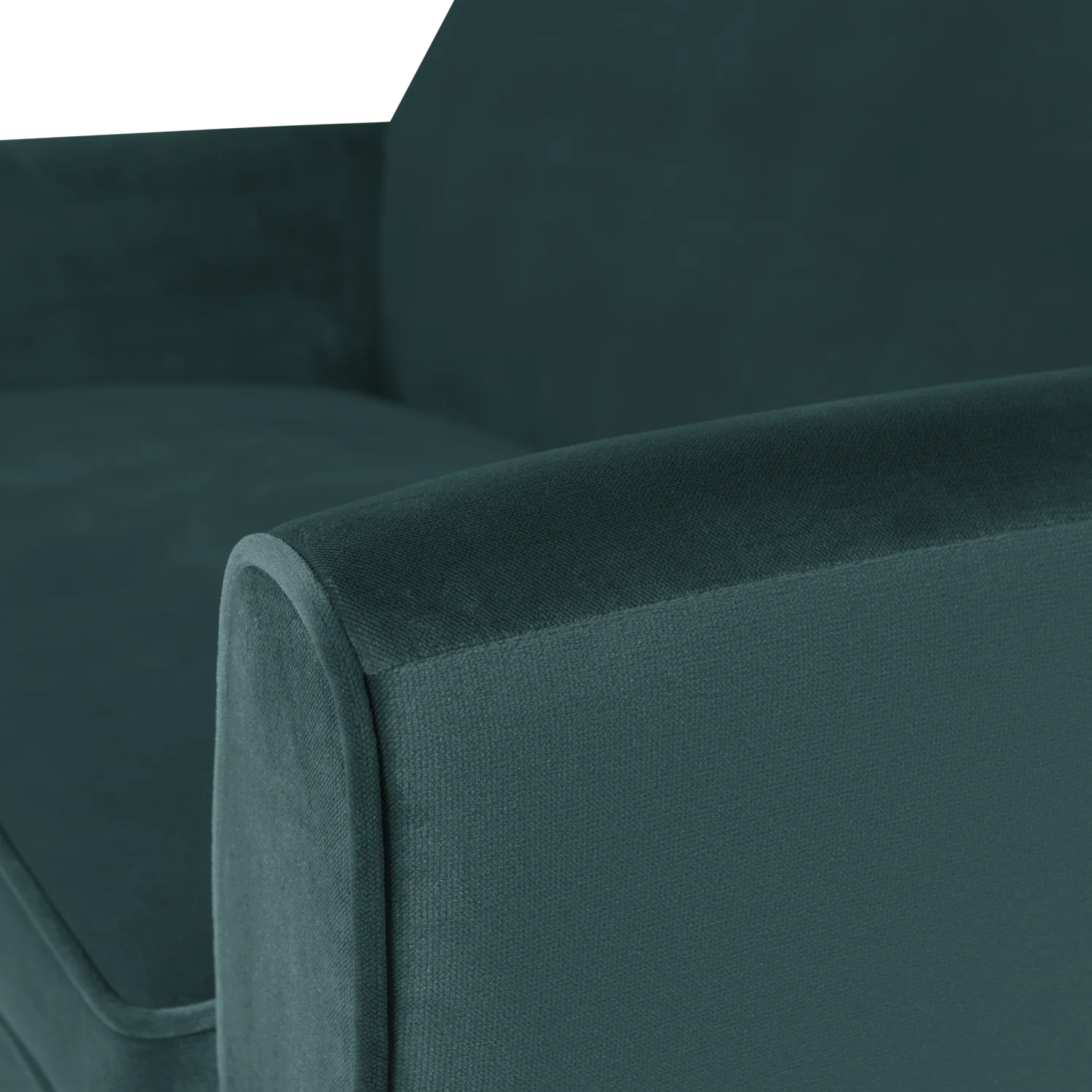 Sofa aksamitna 2-osobowa ROCCO morski - Image 5