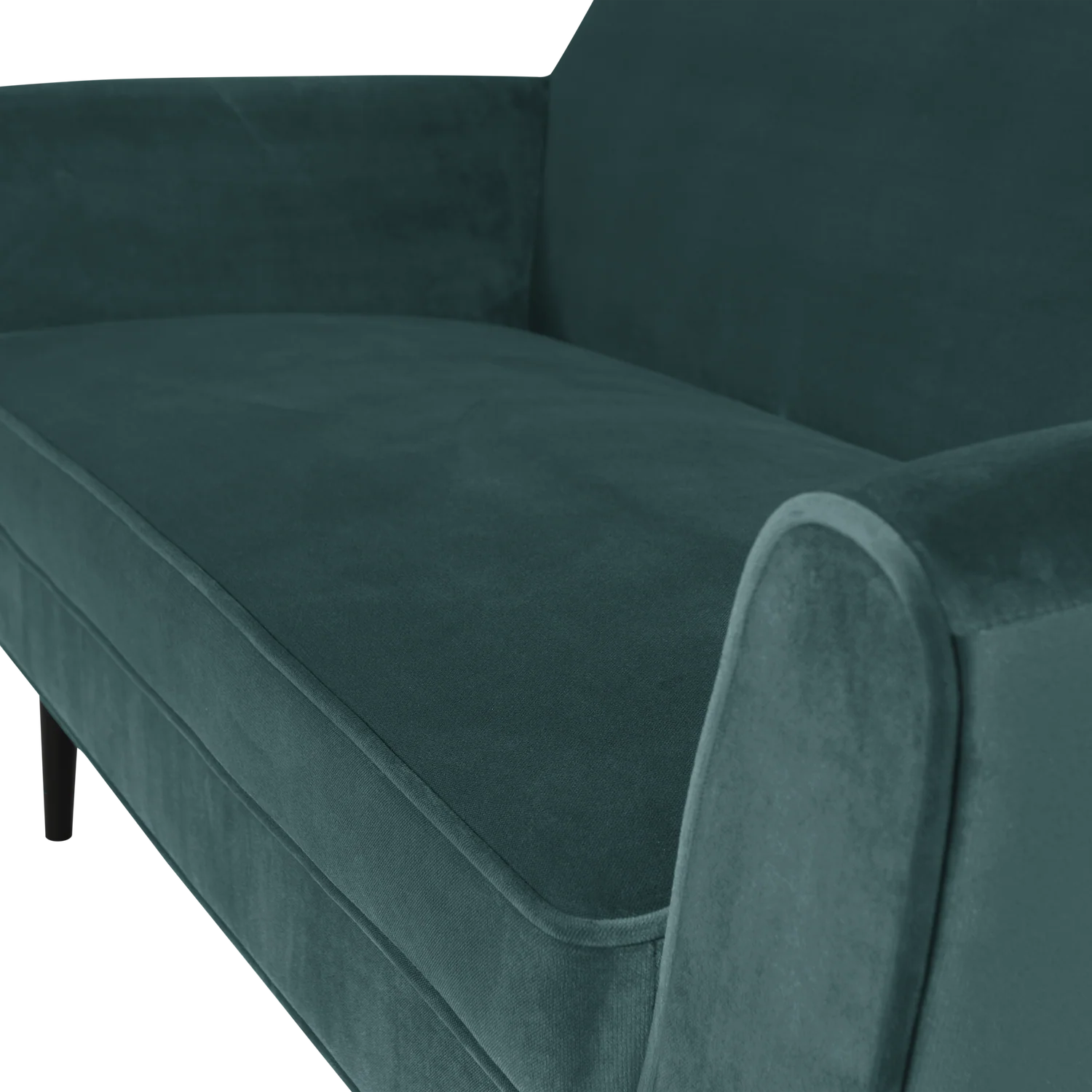 Sofa aksamitna 2-osobowa ROCCO morski - Image 6