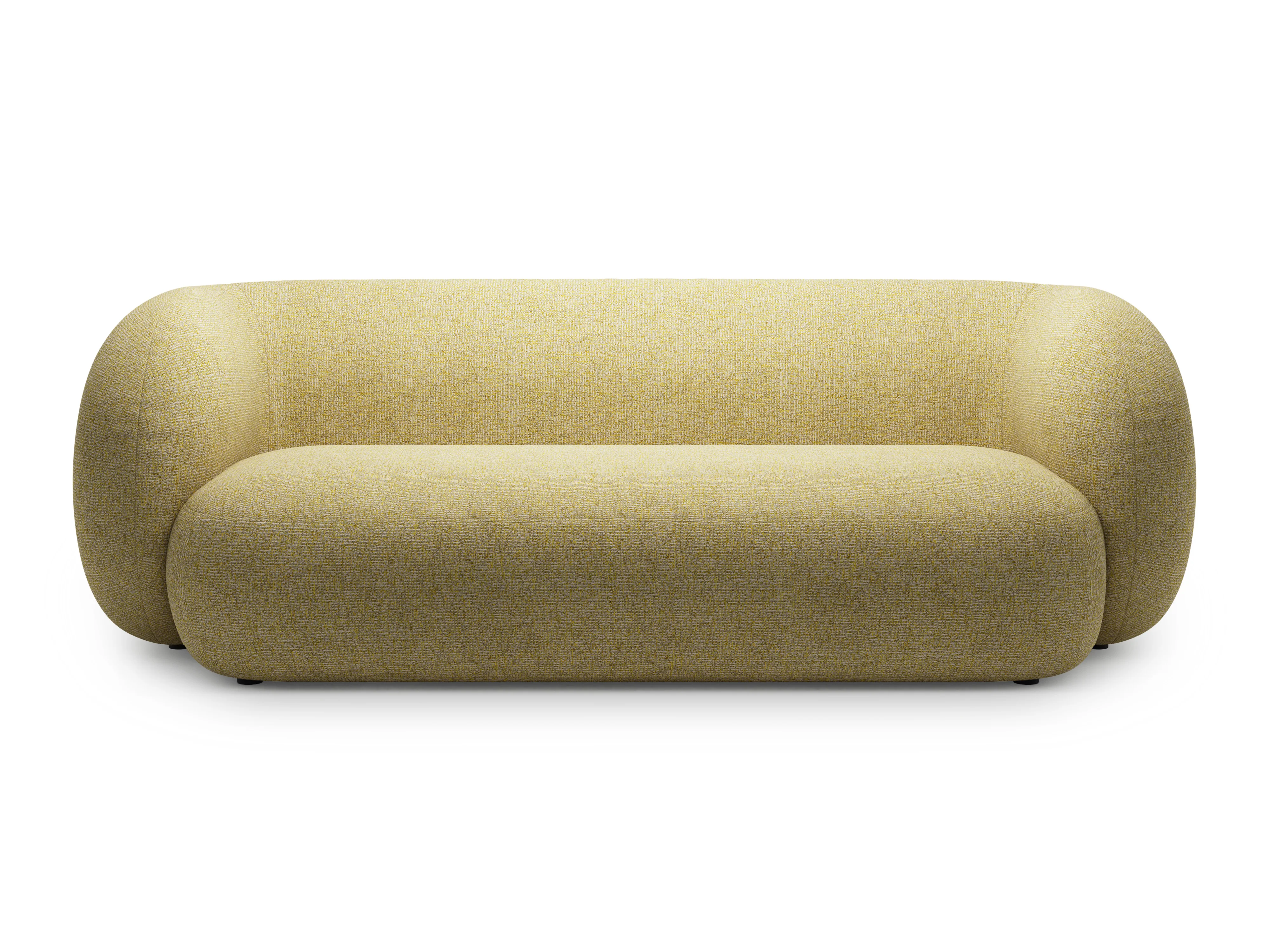 Sofa 3-osobowa KATE żółty melanż - Image 2
