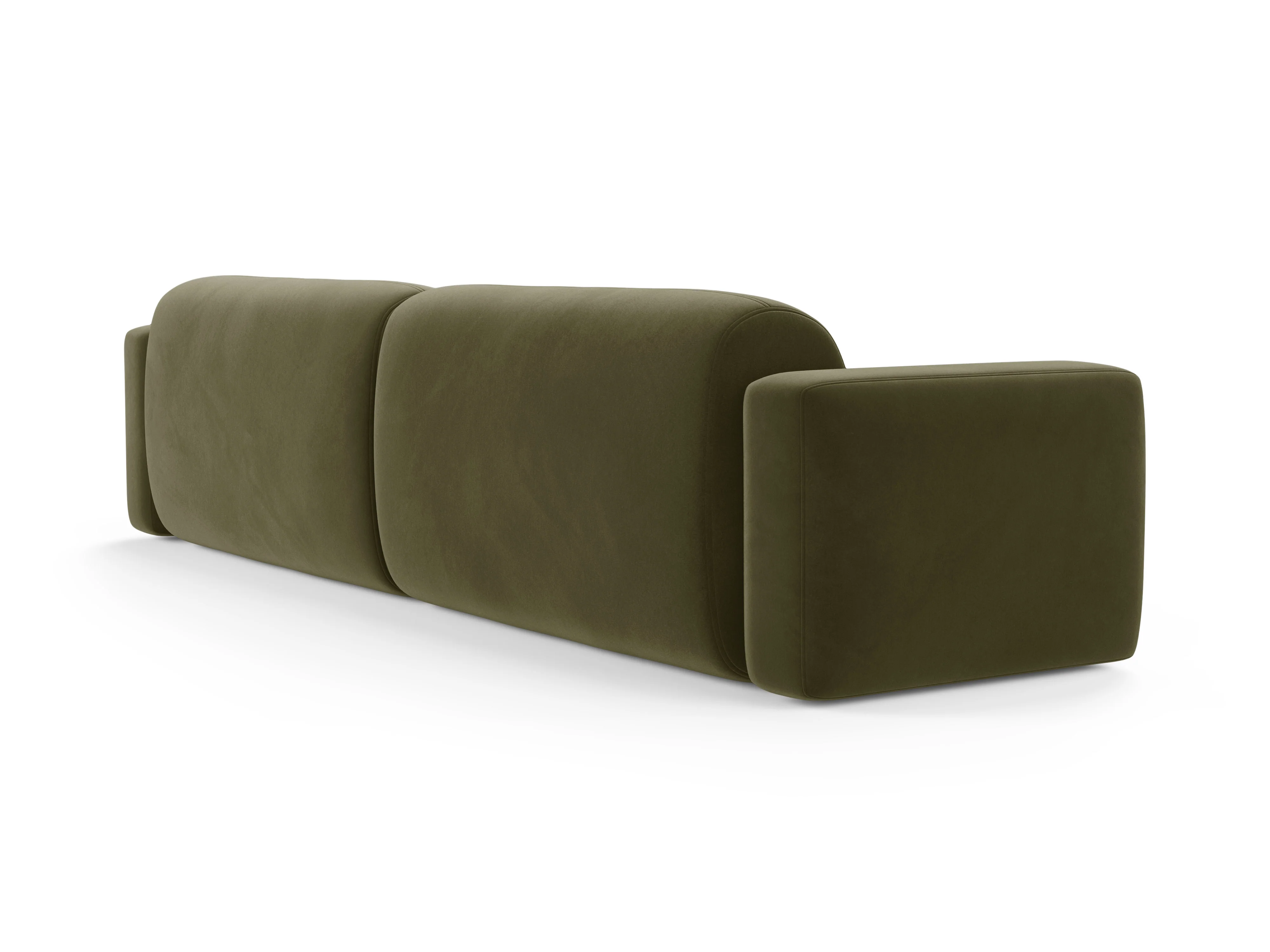 Sofa aksamitna 4-osobowa STRINO zielony - Image 3