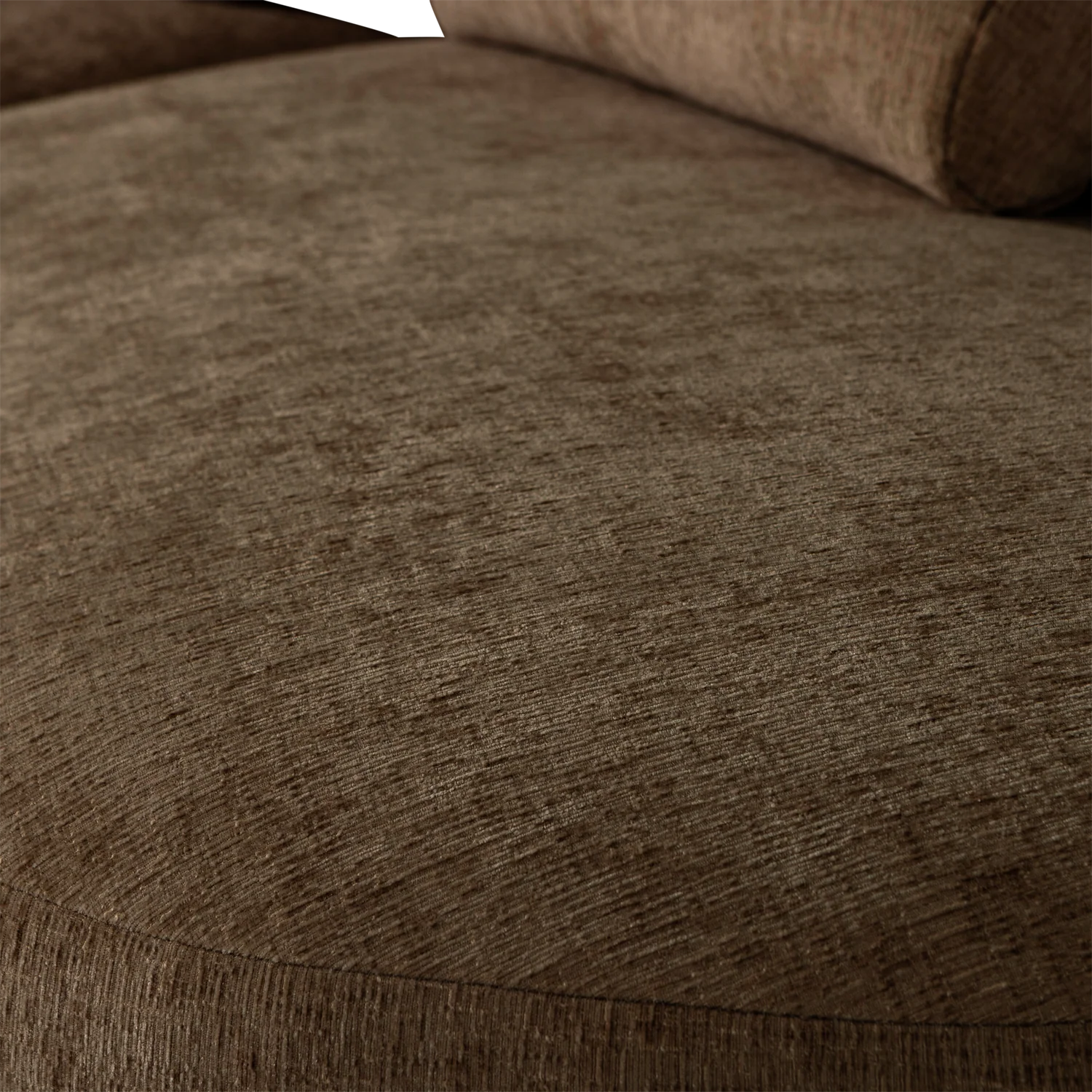 Sofa półokrągła 4-osobowa BATAVIER brązowy - Image 8