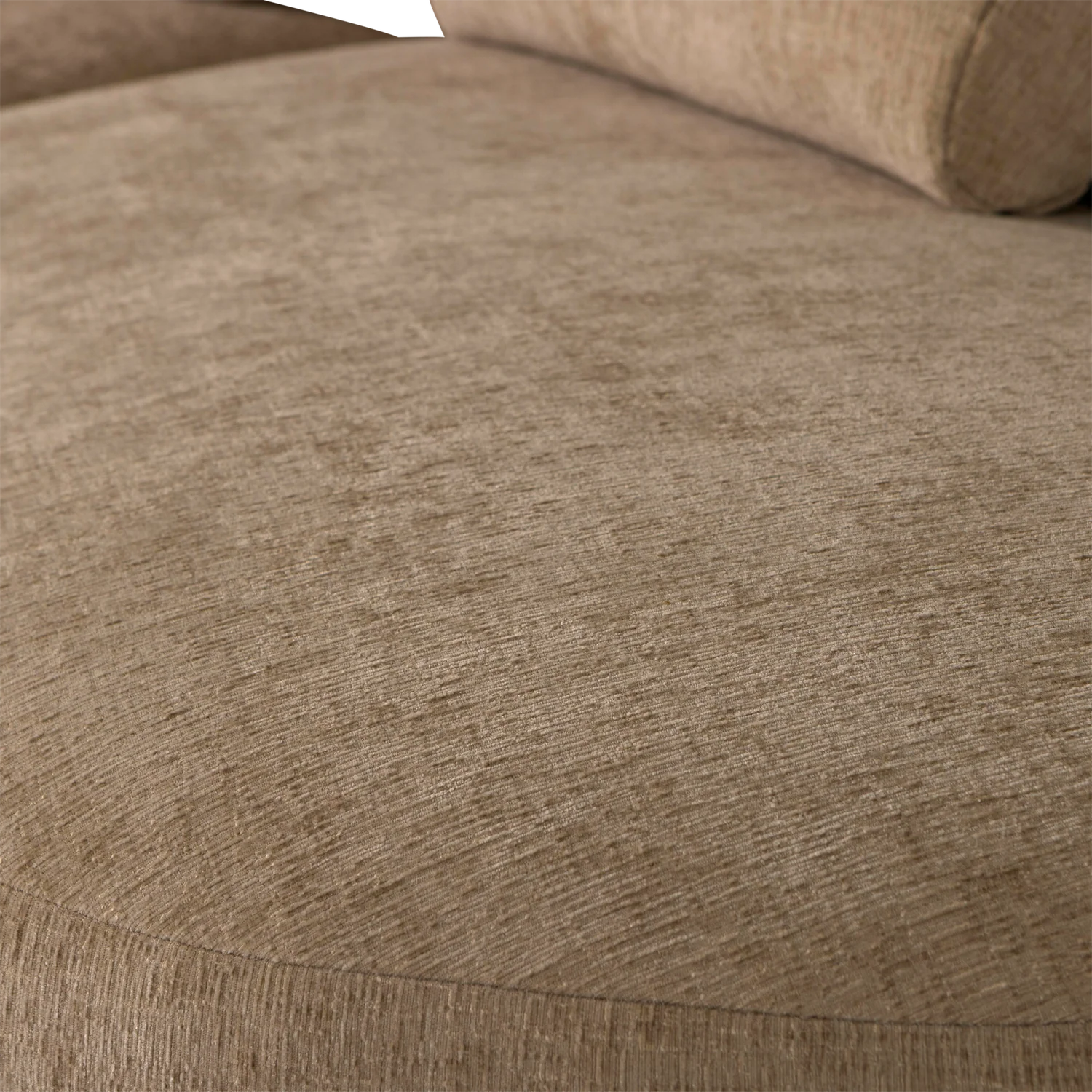 Sofa półokrągła 6-osobowa BATAVIER jasnobrązowy - Image 4