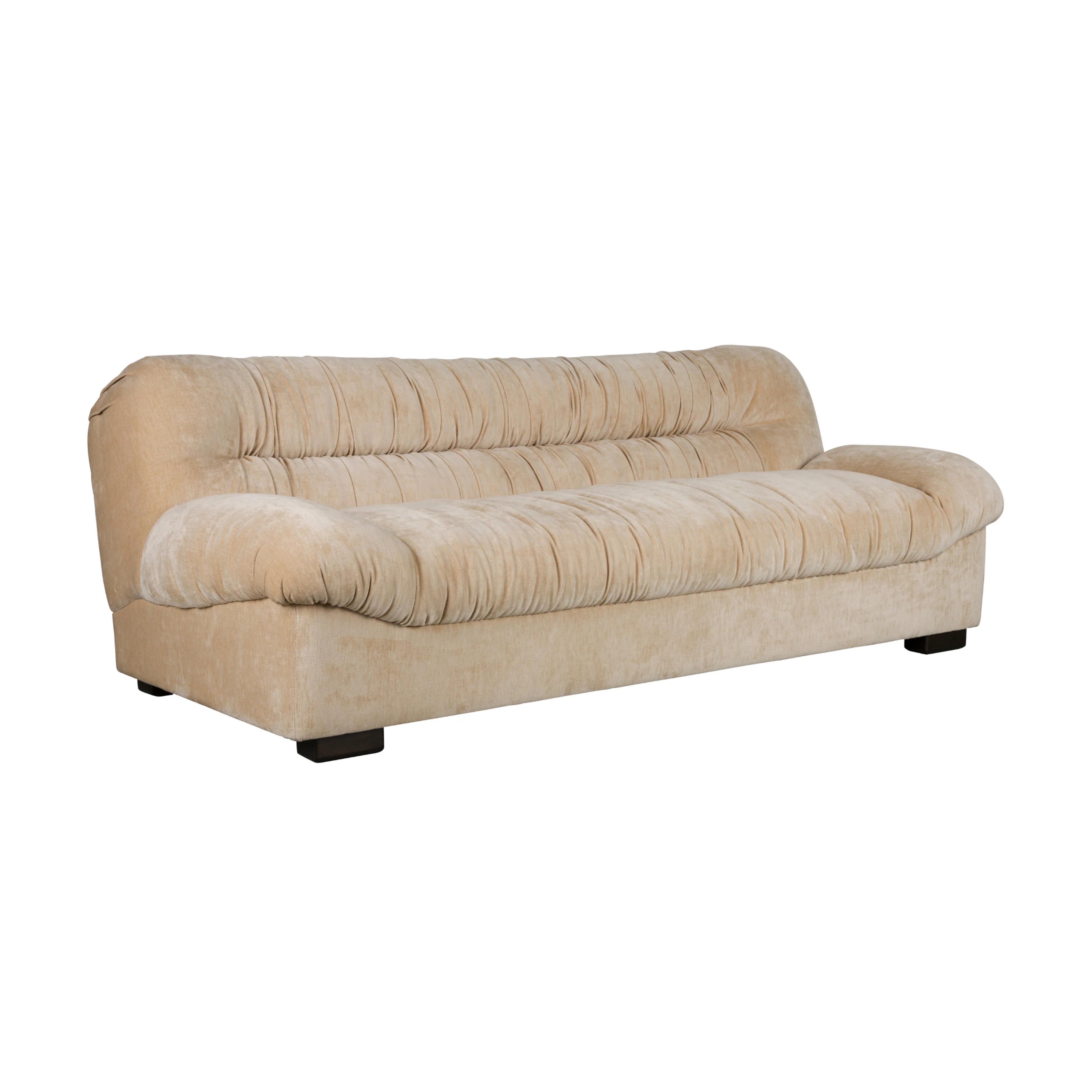 Sofa DOUGLAS beżowy welur
