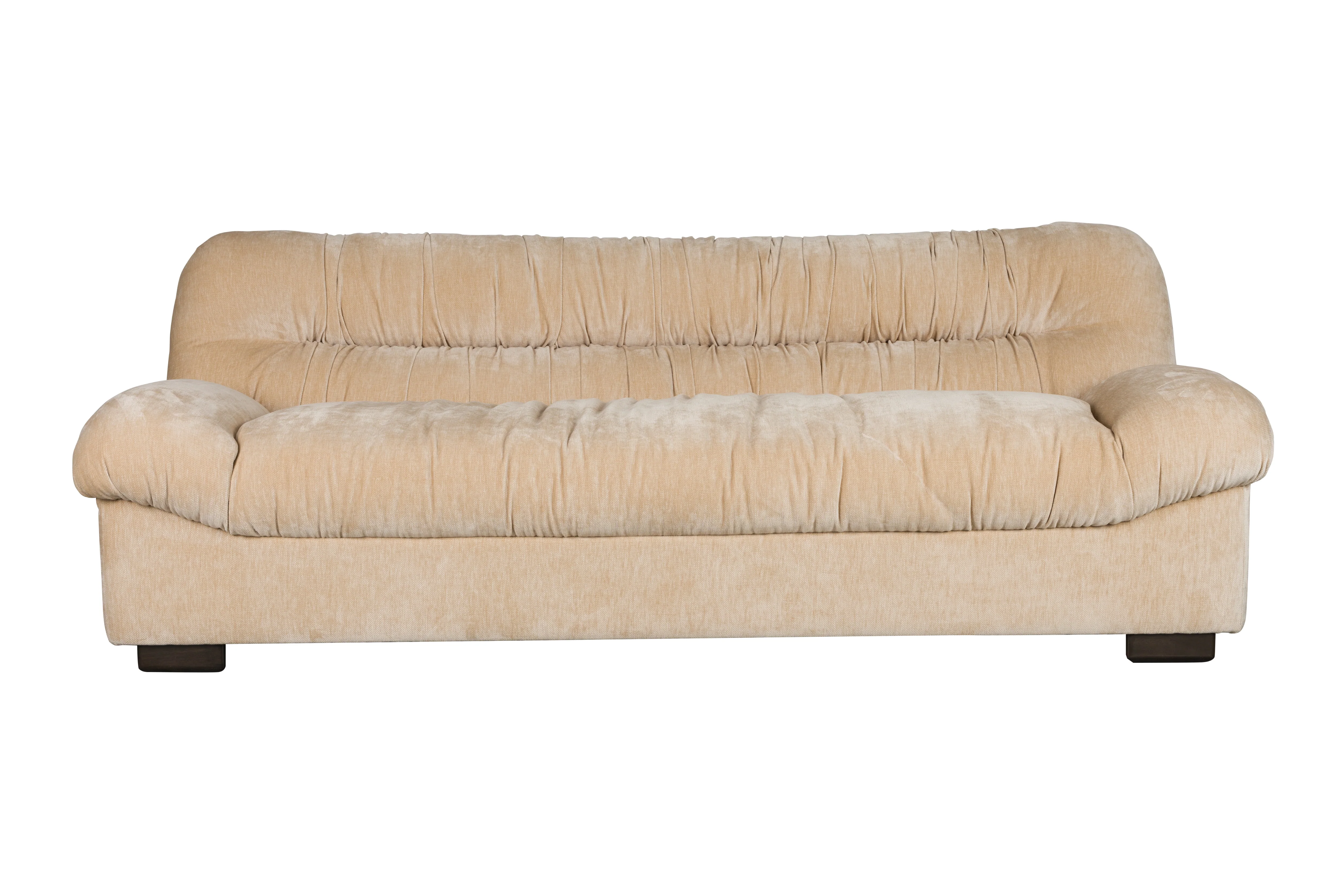 Sofa DOUGLAS beżowy welur - Image 3