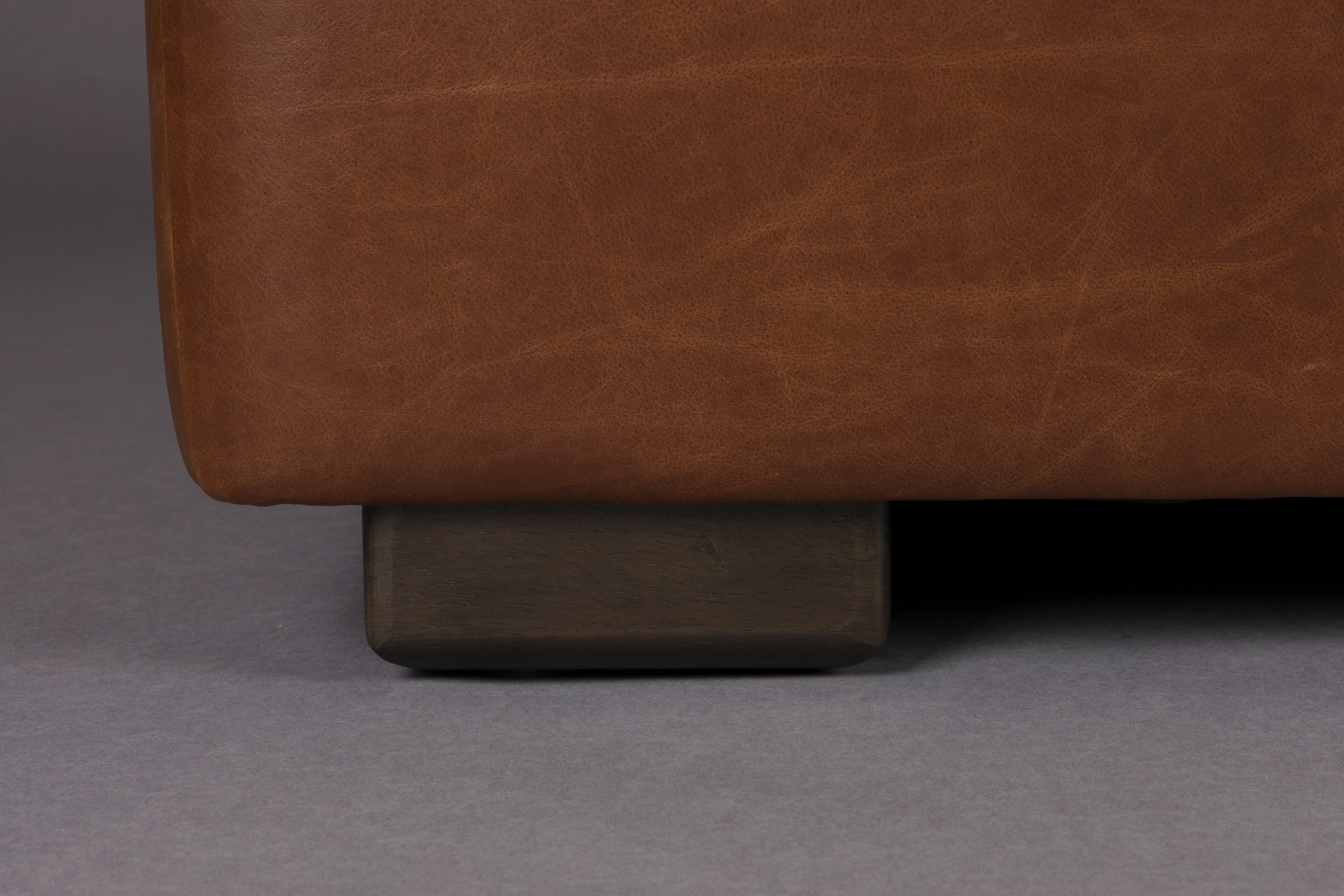 Sofa DOUGLAS czekoladowa skóra - Image 6