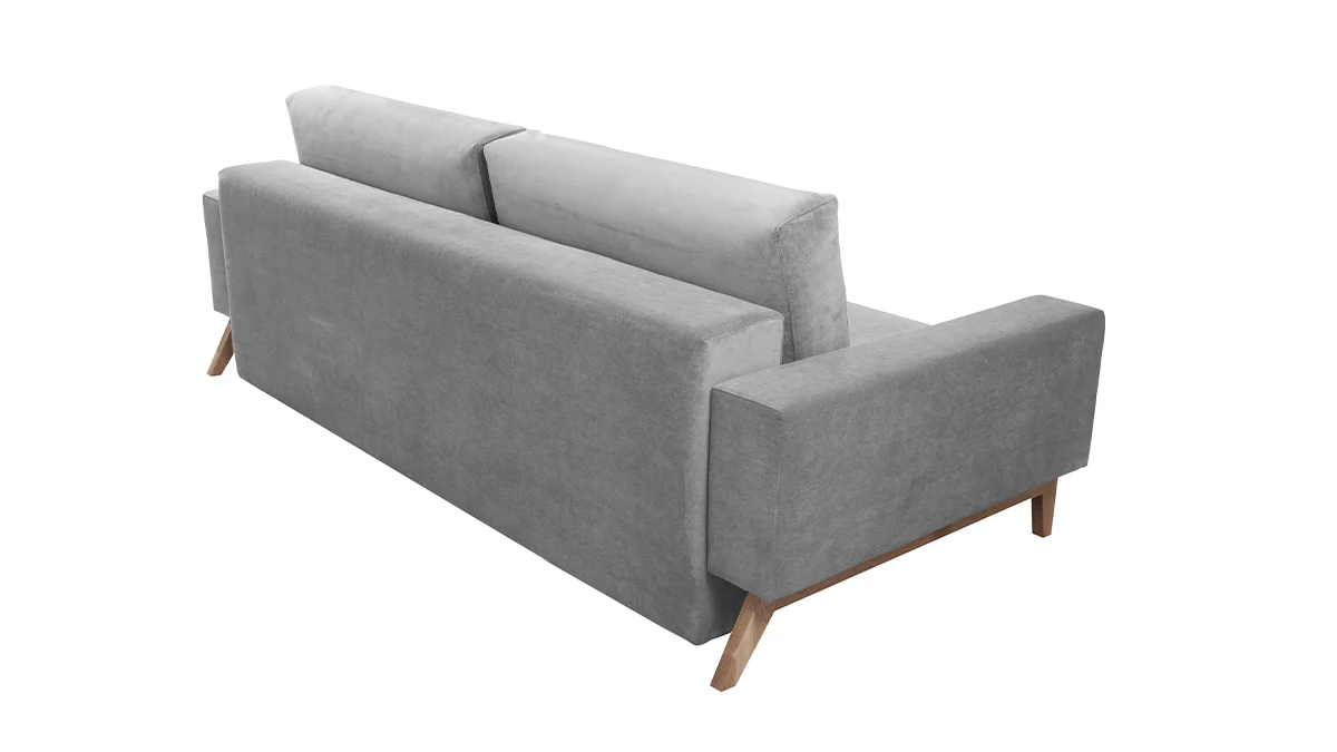 Sofa rozkładana DUNA z dębową podstawą - Image 4