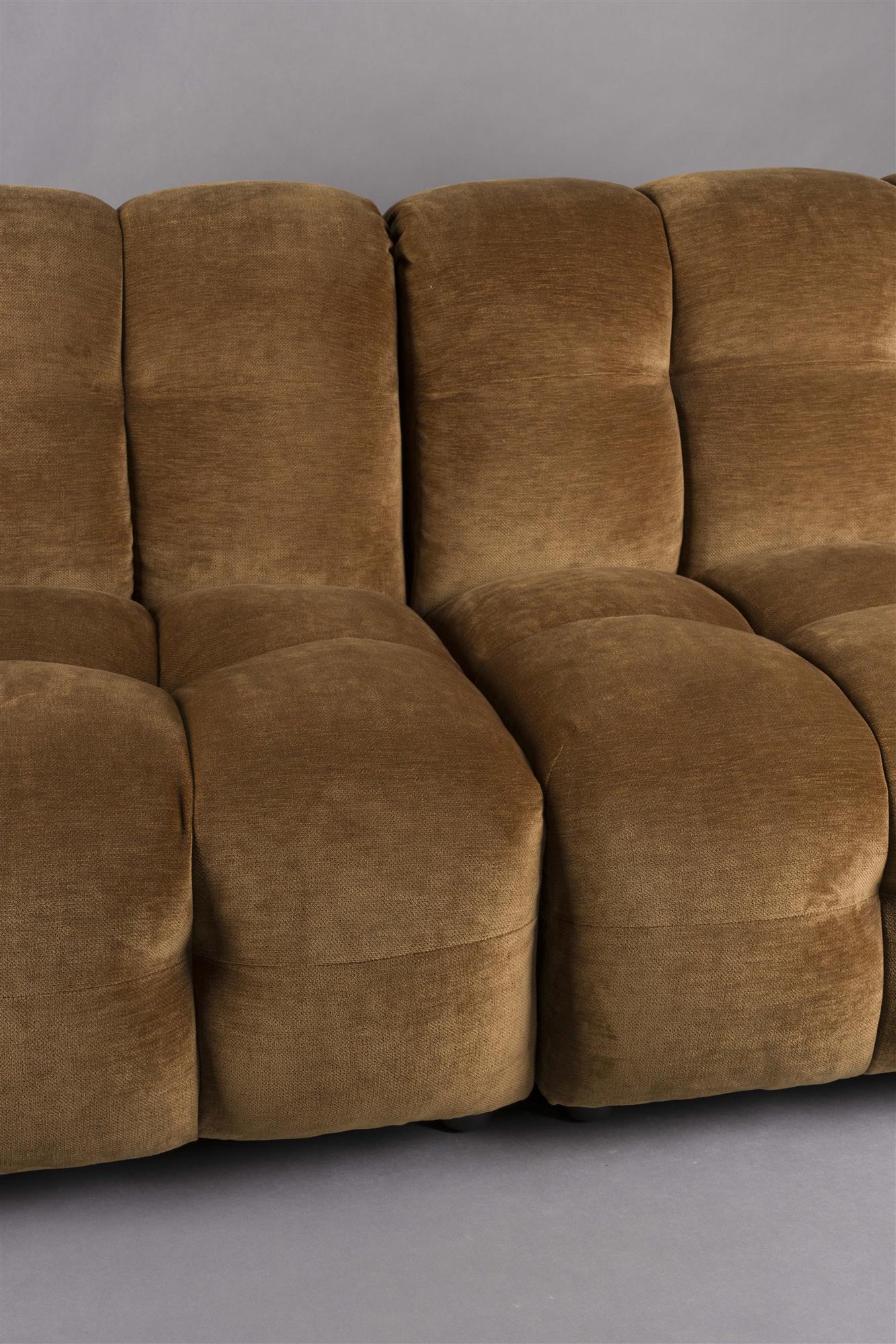 Sofa 3-osobowa HACKMAN koniakowy - Image 5
