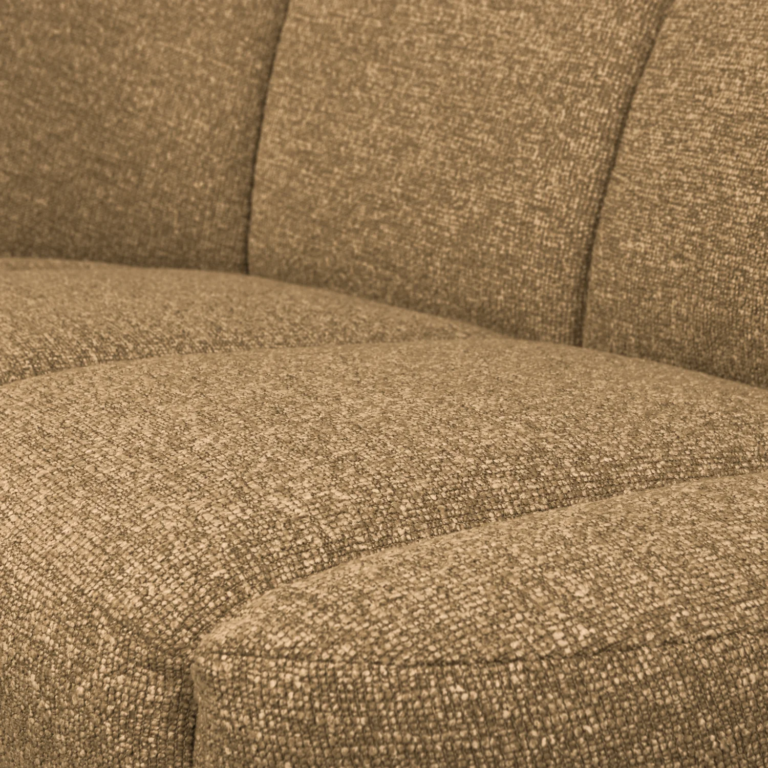 Sofa lewostronna 2-osobowa MOJO miodowy melanż boucle - Image 2
