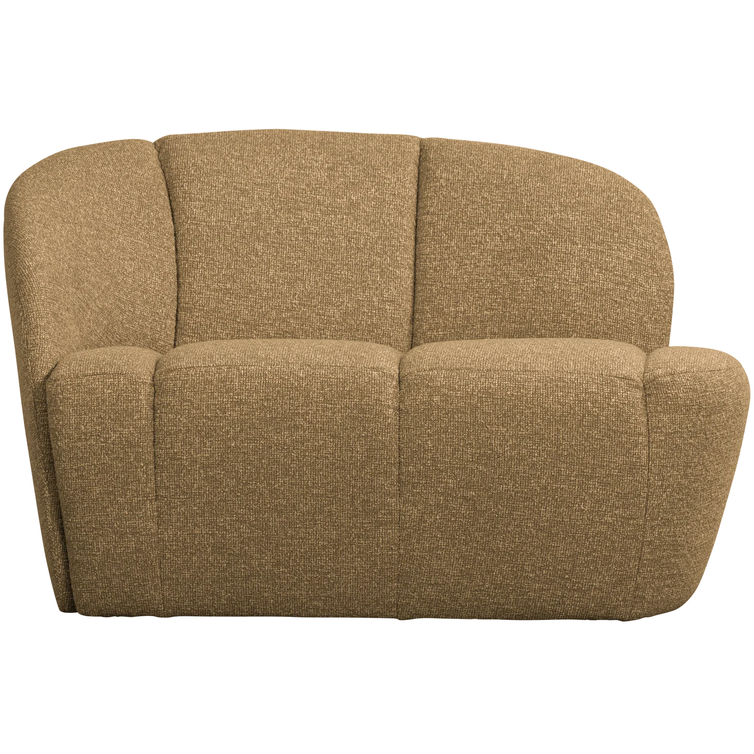 Sofa lewostronna 2-osobowa MOJO miodowy melanż boucle - Image 4