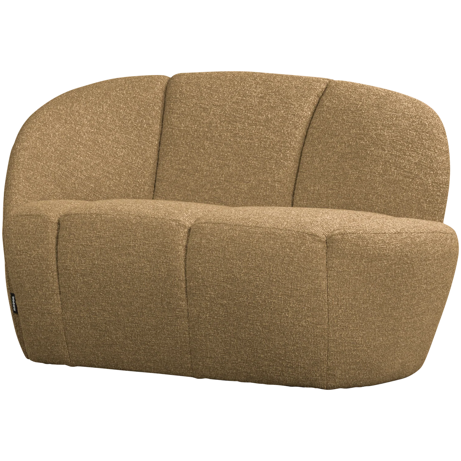 Sofa lewostronna 2-osobowa MOJO miodowy melanż boucle - Image 5