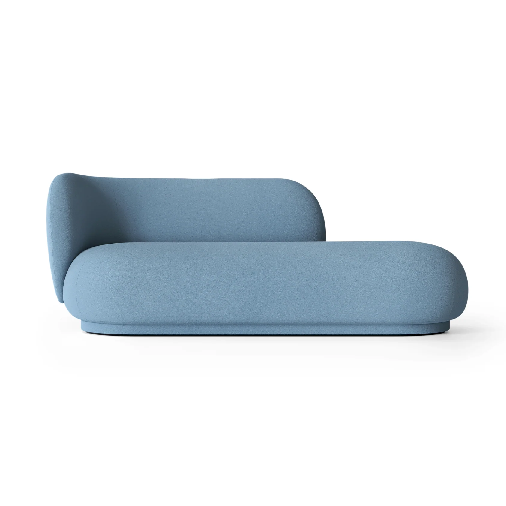 Sofa lewostronna RICO DIVAN Tonus błękitny