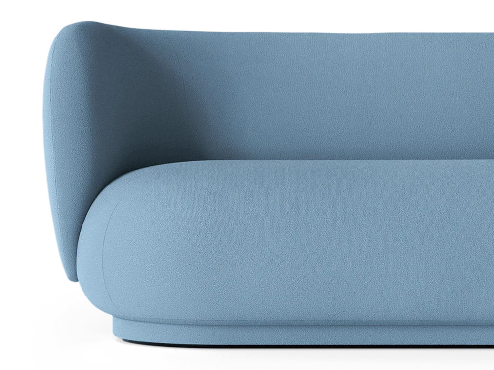 Sofa lewostronna RICO DIVAN Tonus błękitny - Image 2