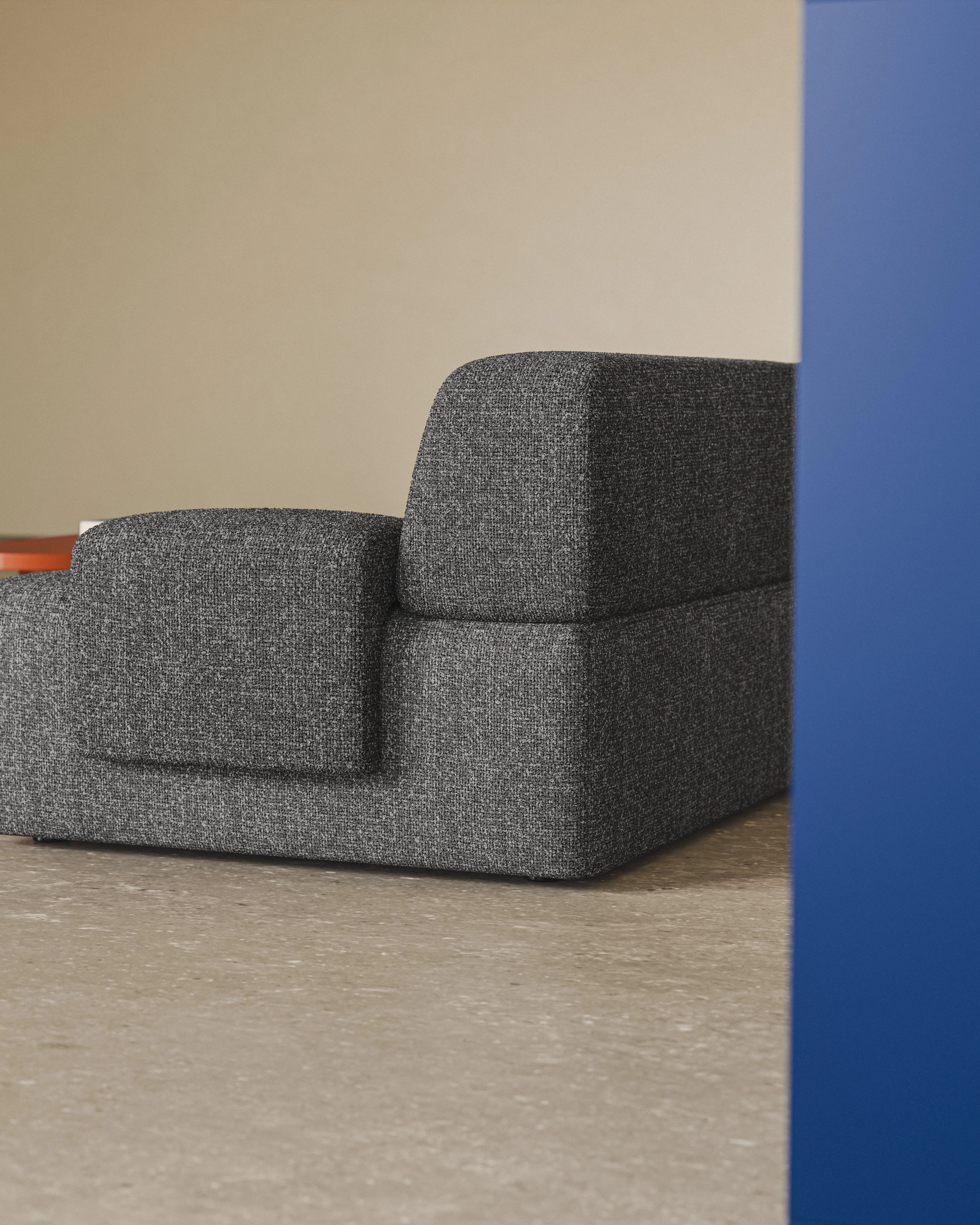 Sofa modułowa 3-osobowa UMI kamienna czerń - Image 7