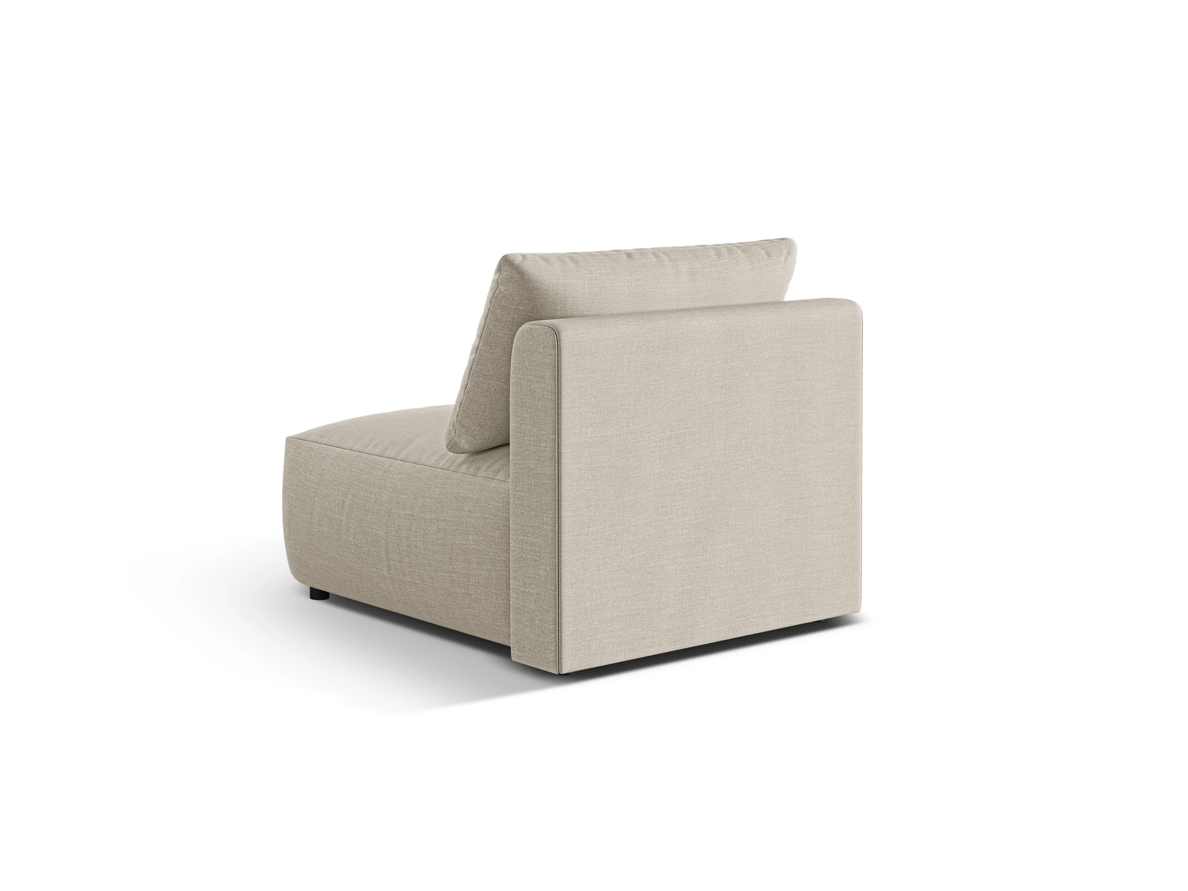 Sofa modułowa CHRIS - element środkowy kremowy szenil - Image 5