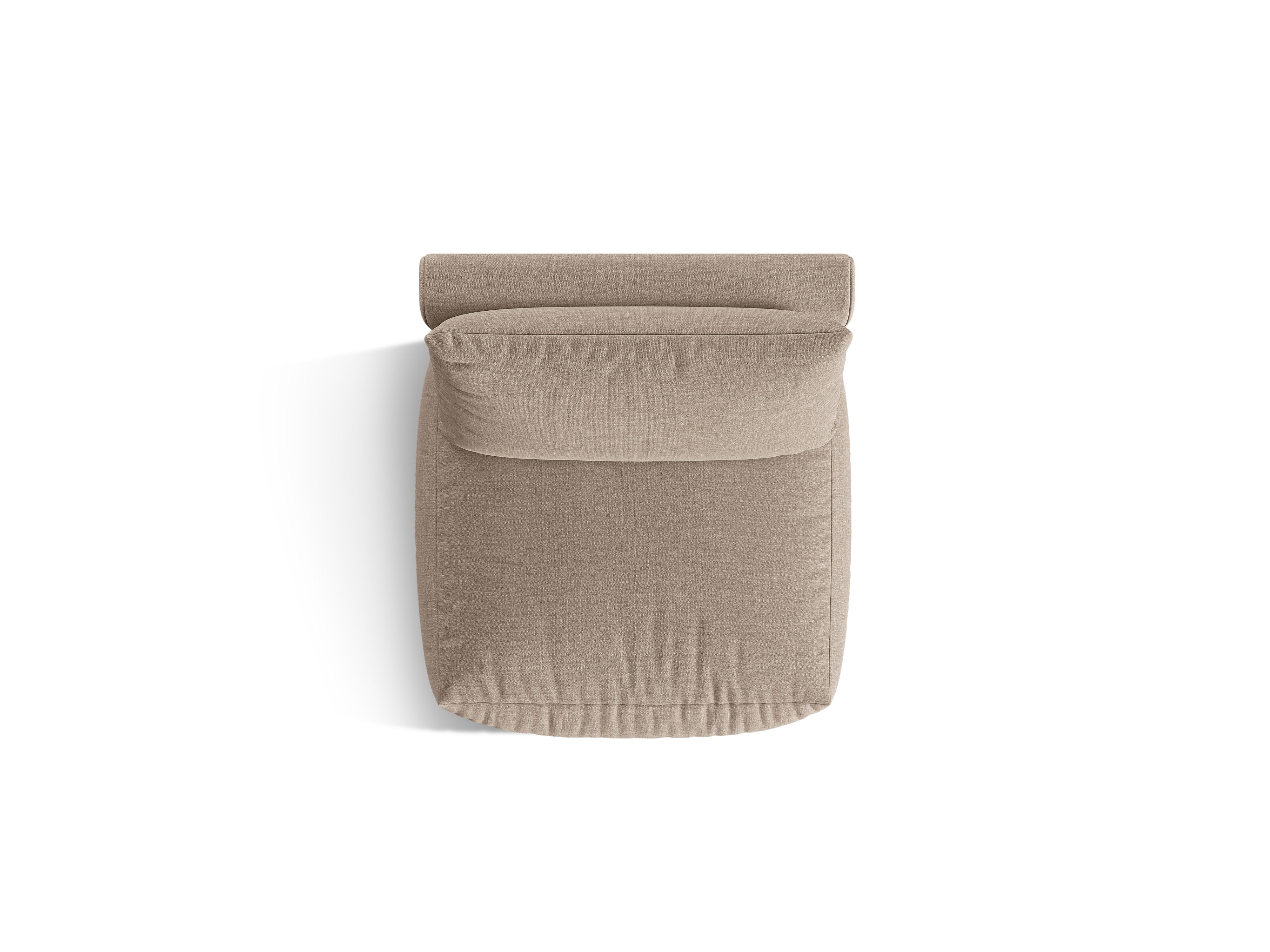 Sofa modułowa CHRIS - element środkowy piaskowy szenil - Image 4