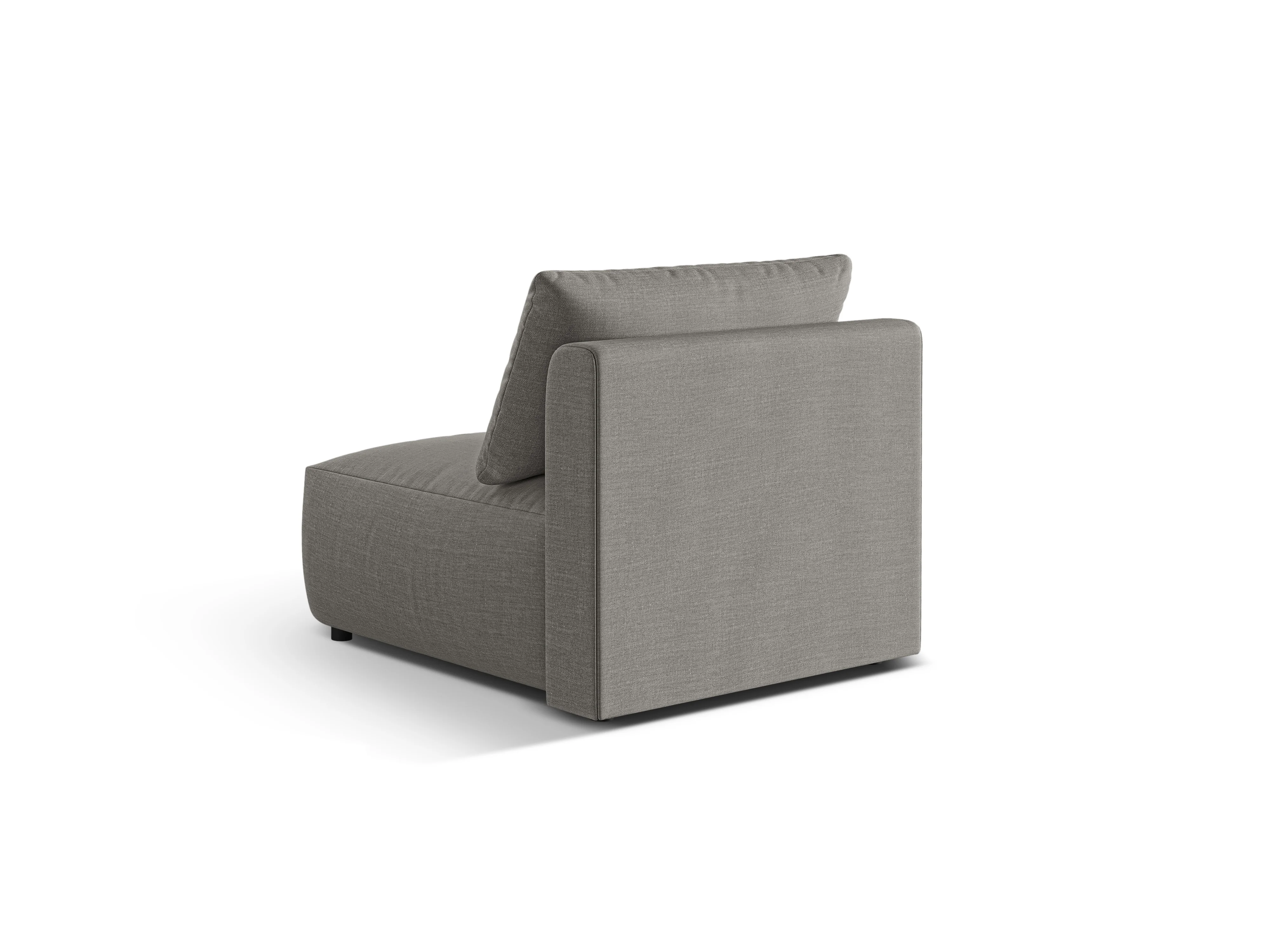 Sofa modułowa CHRIS - element środkowy szary szenil - Image 4