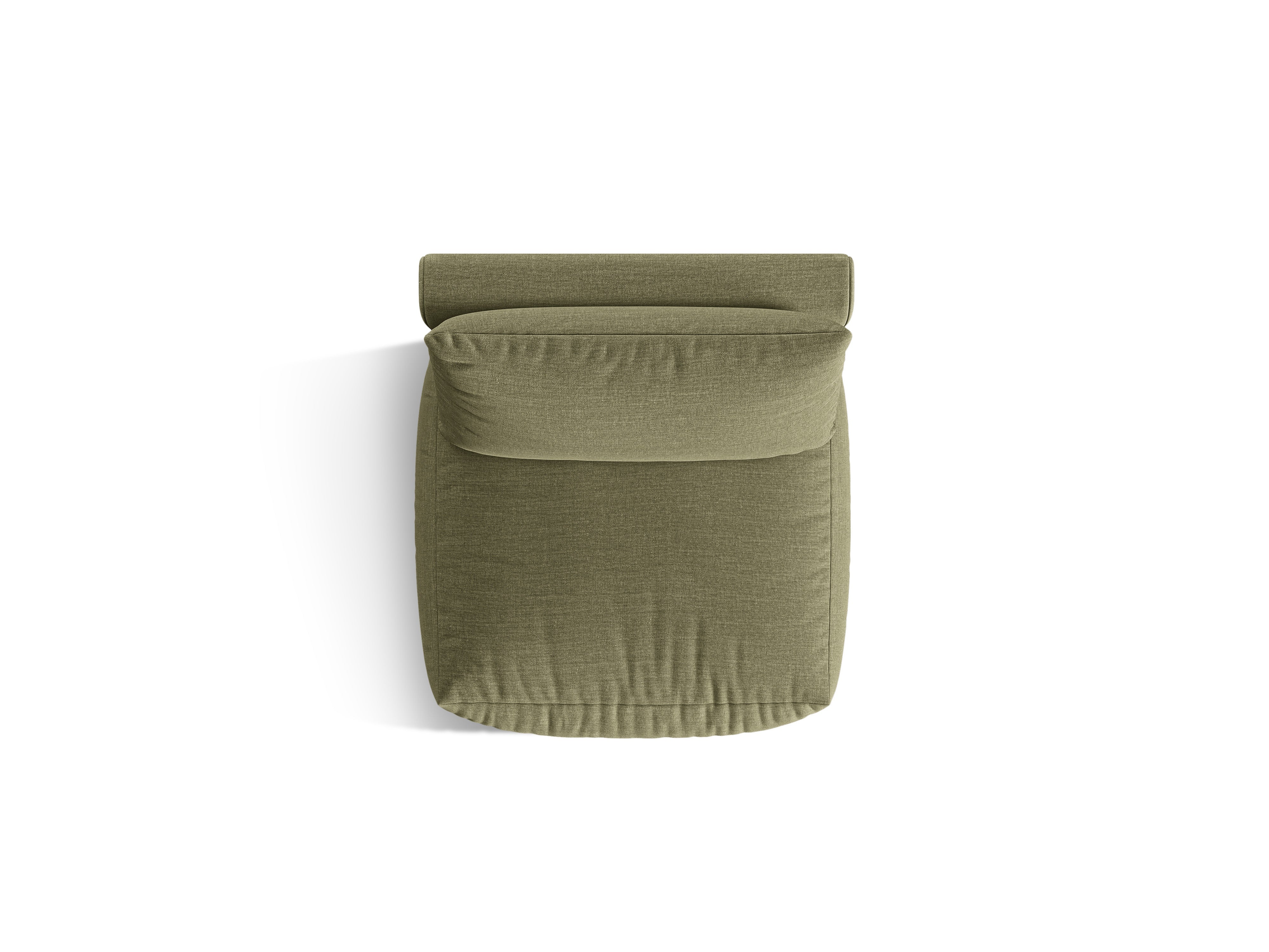 Sofa modułowa CHRIS - element środkowy zielony szenil - Image 3